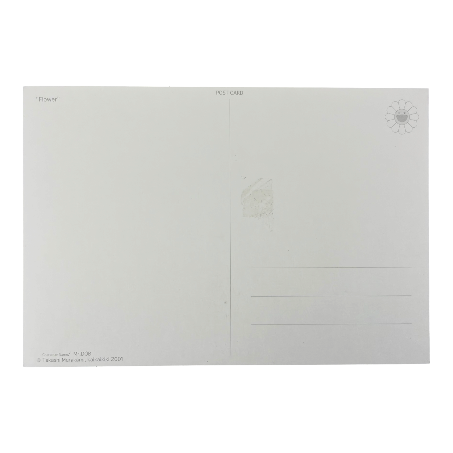 Takashi Murakami Postcard "Flower"