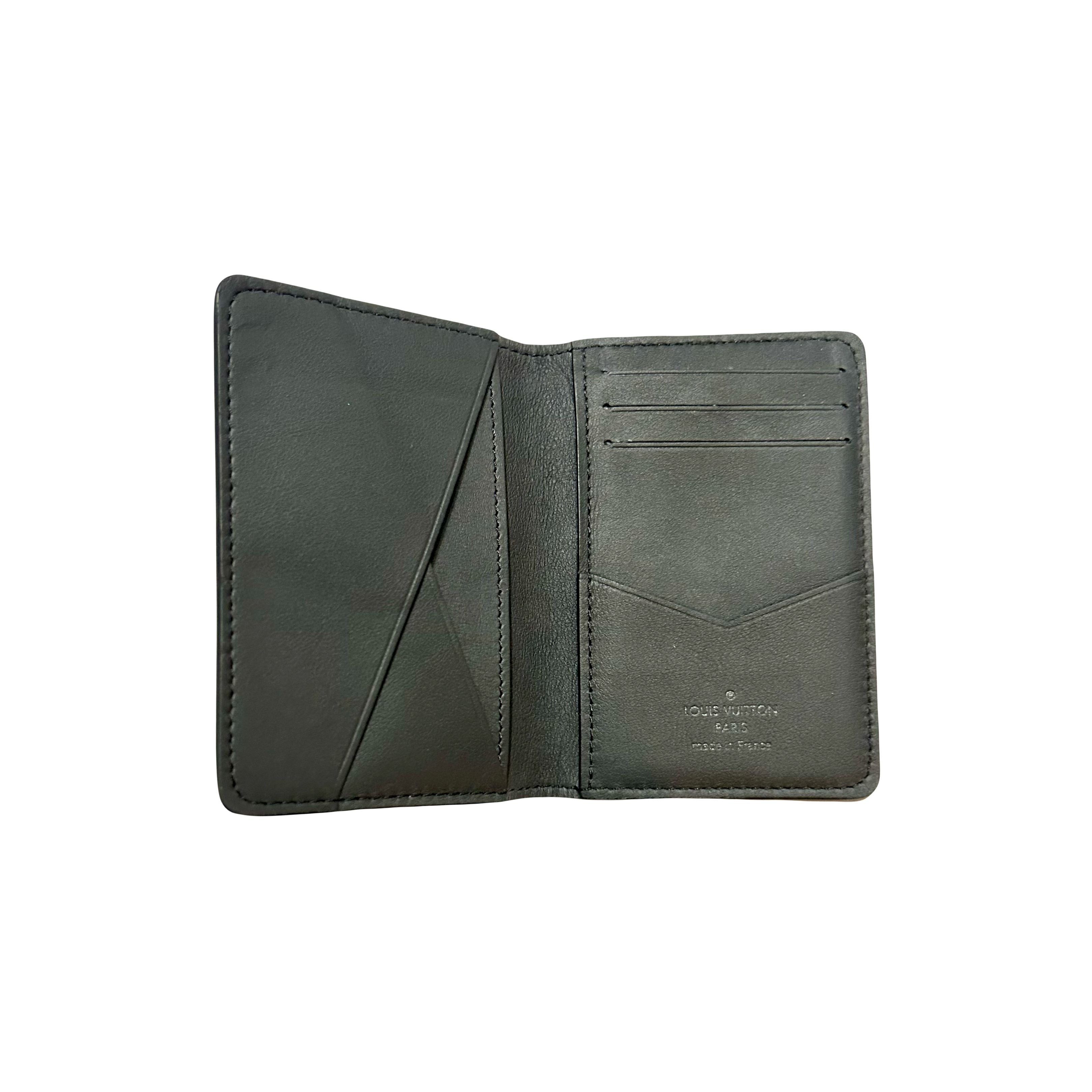 Louis Vuitton Black Damier Infini Pocket Organizer