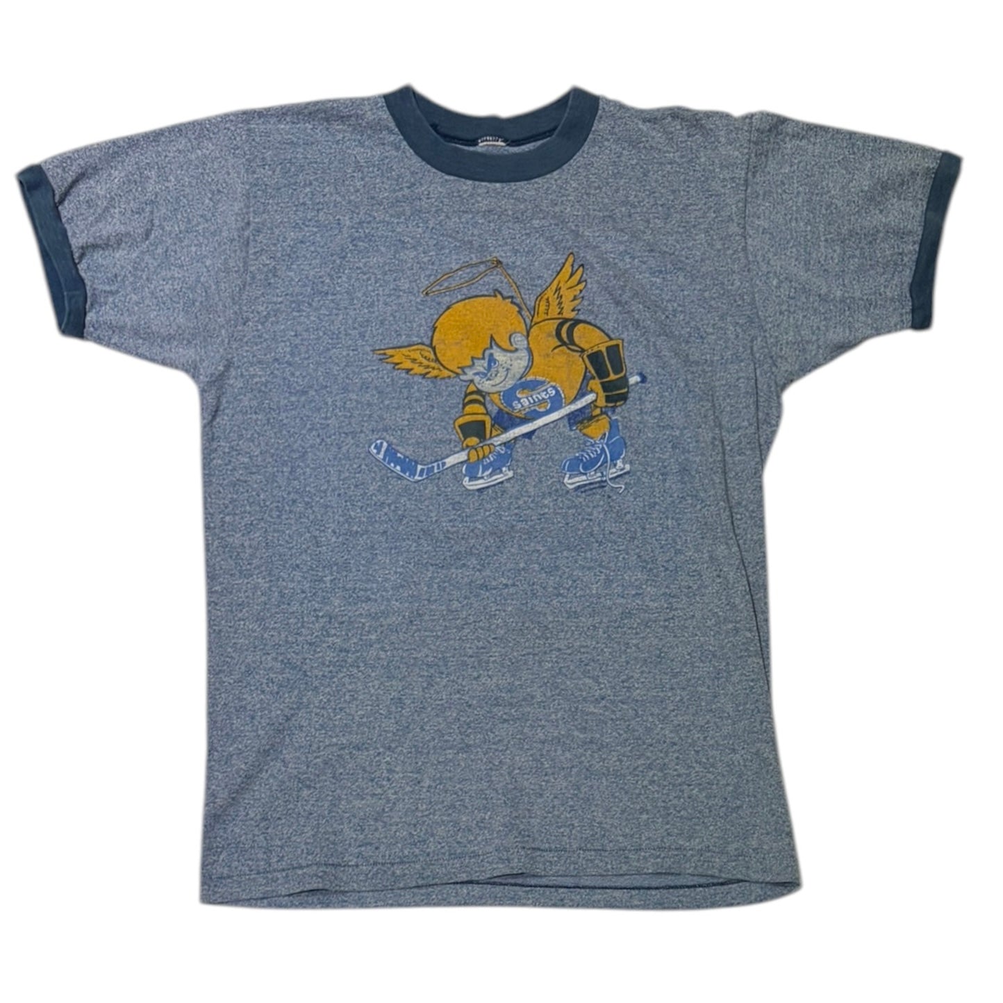 1970’s Fighting Saints Tee Blue
