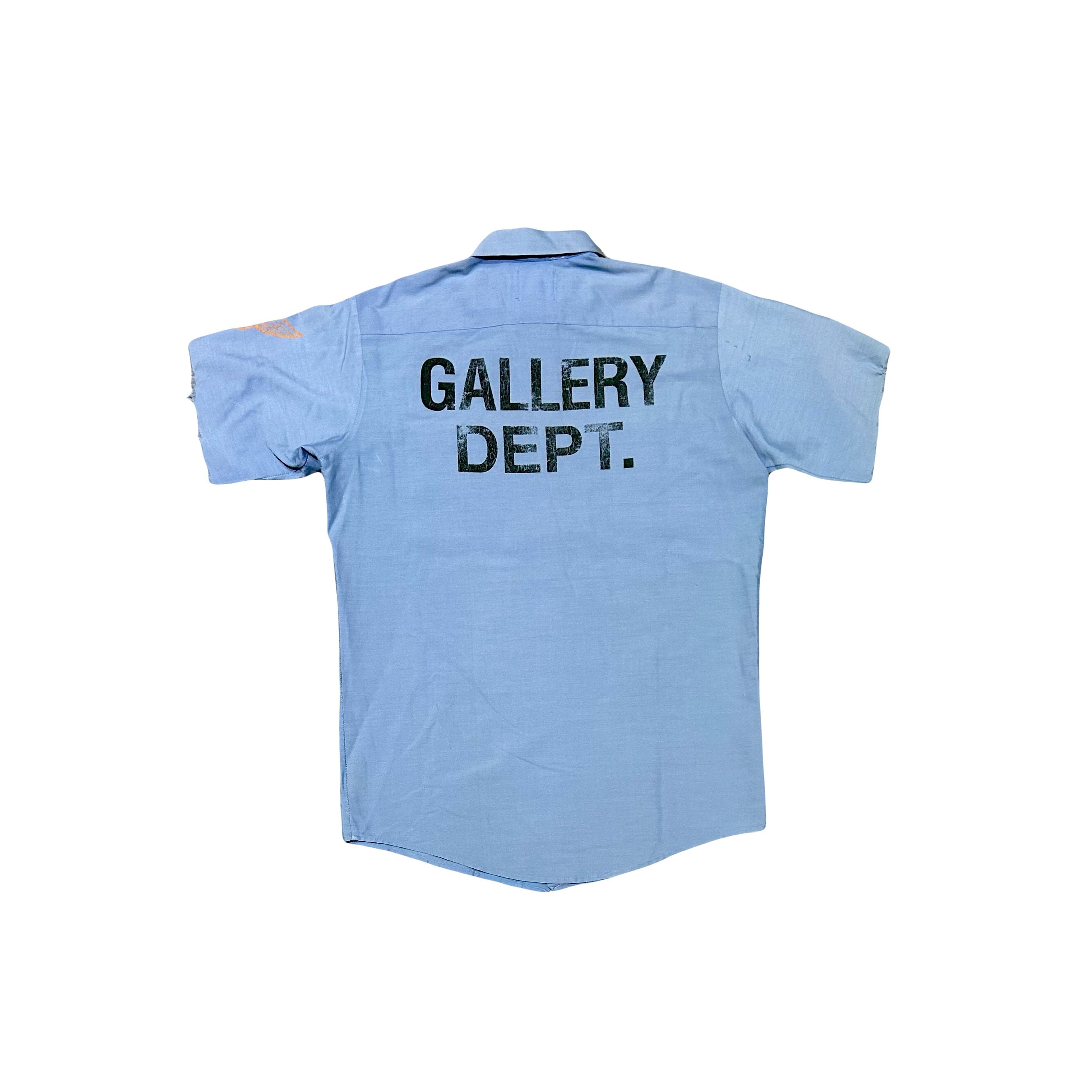 Gallery Dept. Vintage Mechanic Shirt Blue