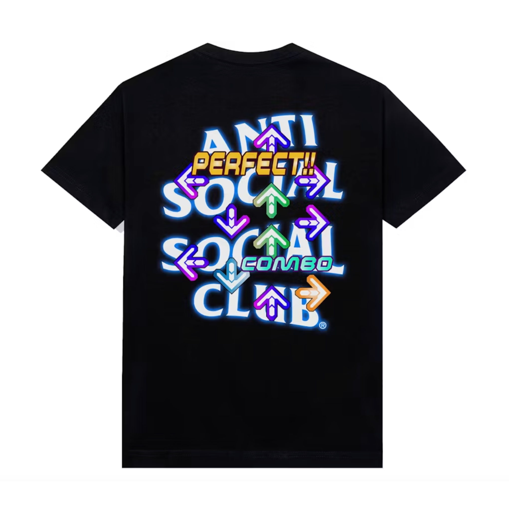 Anti Social Social Club Butterfly Tee Black