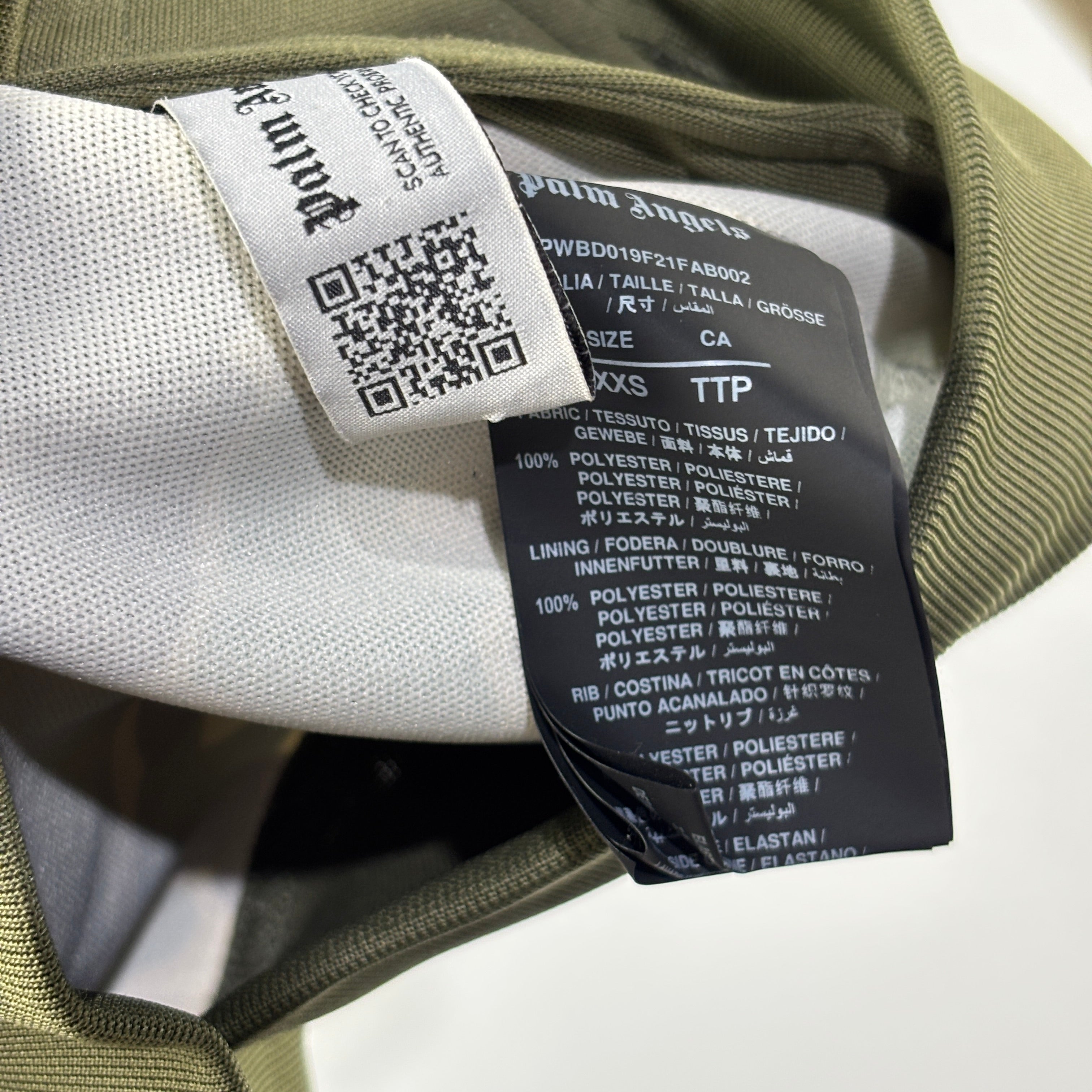 Palm Angels Track Jacket Camouflage