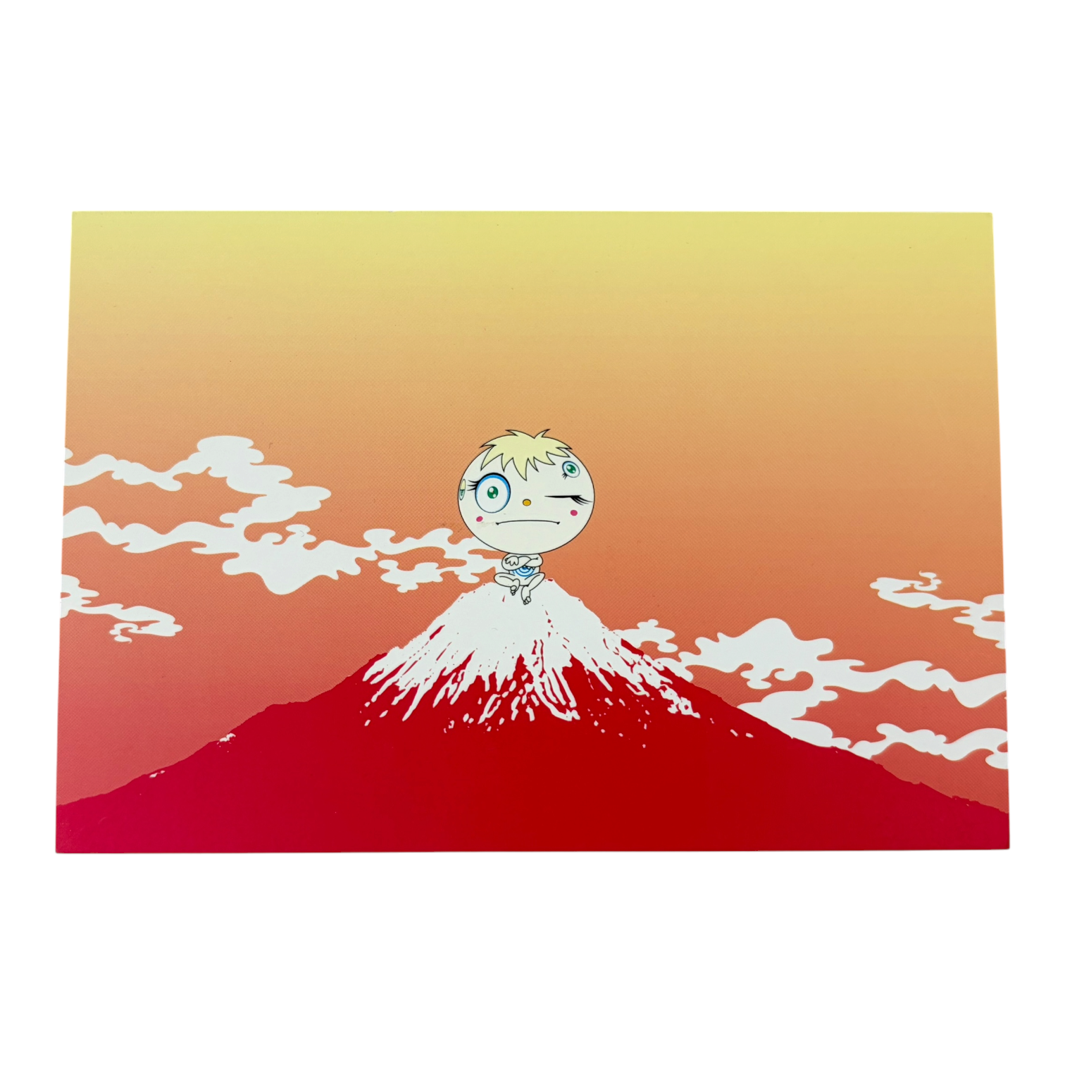 Takashi Murakami Postcard "Mt. Fuji"