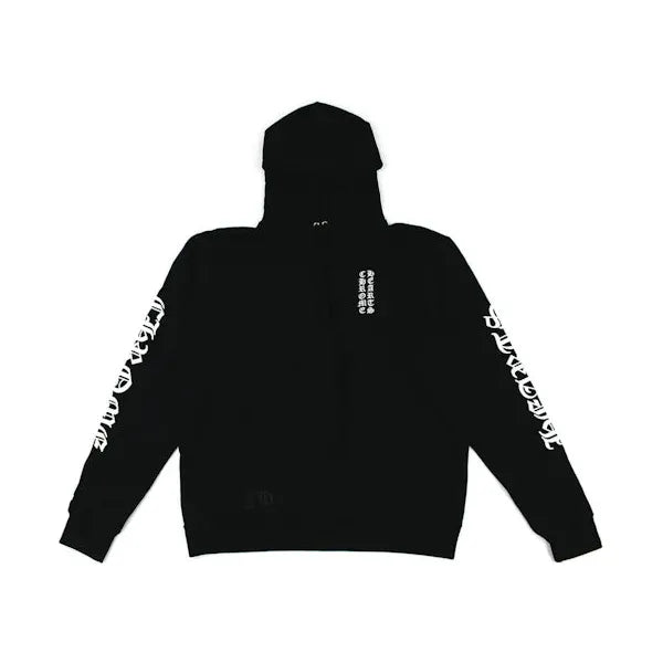 Chrome Hearts Vertical Logo Hoodie Black