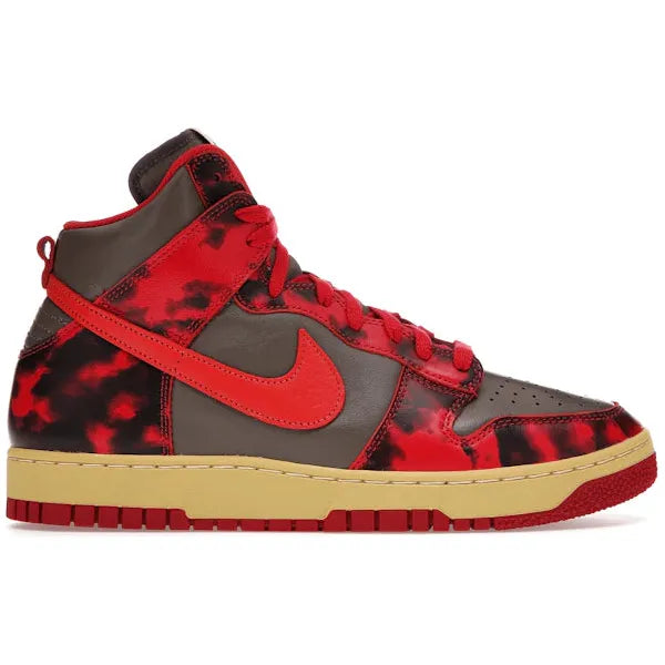 Nike Dunk High 1985 Red Acid Wash
