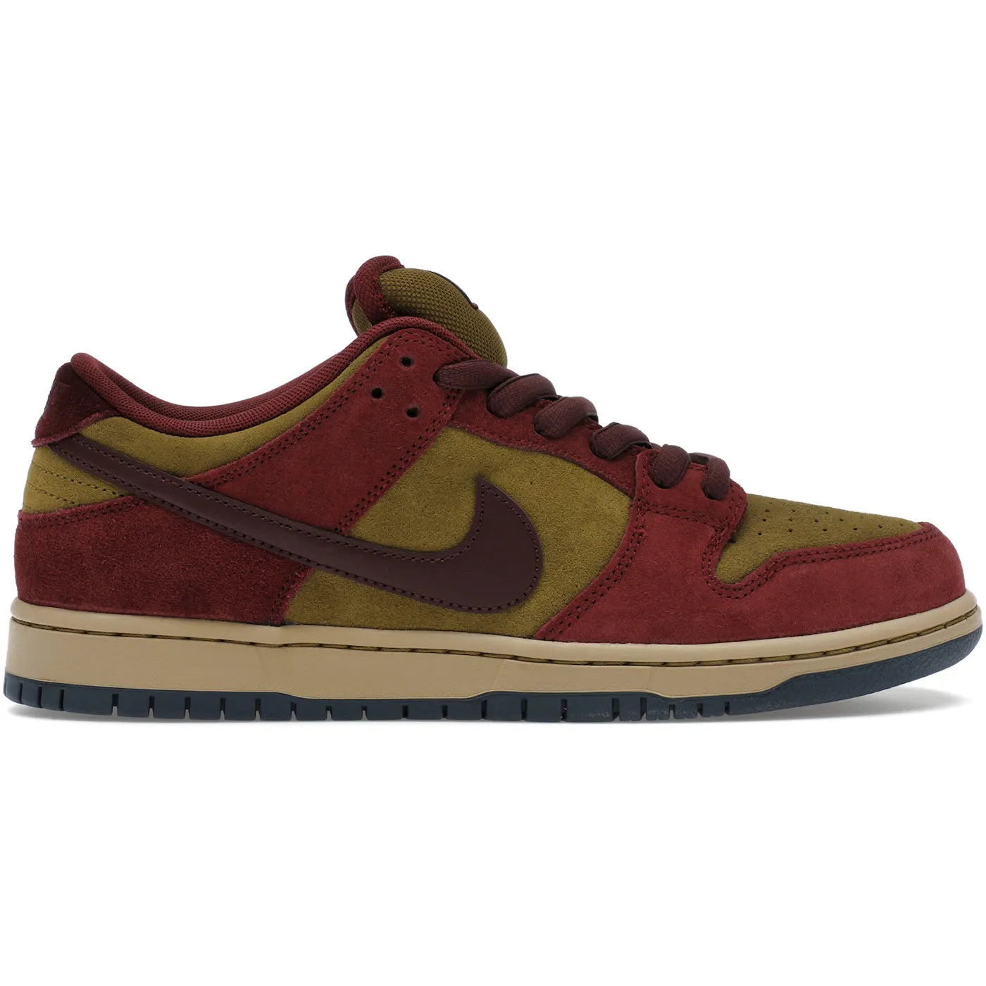 Nike SB Dunk Low Dark Team Red Olive Flak