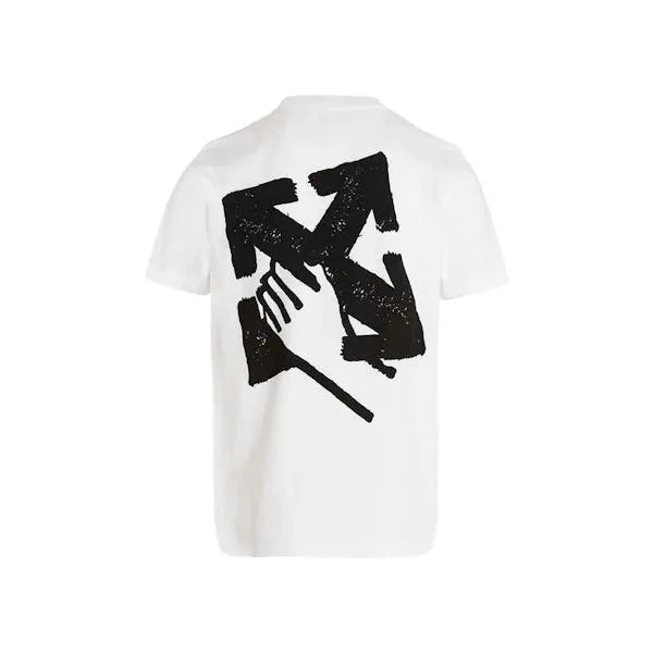 OFF-WHITE Hand Arrow Tee White/Black