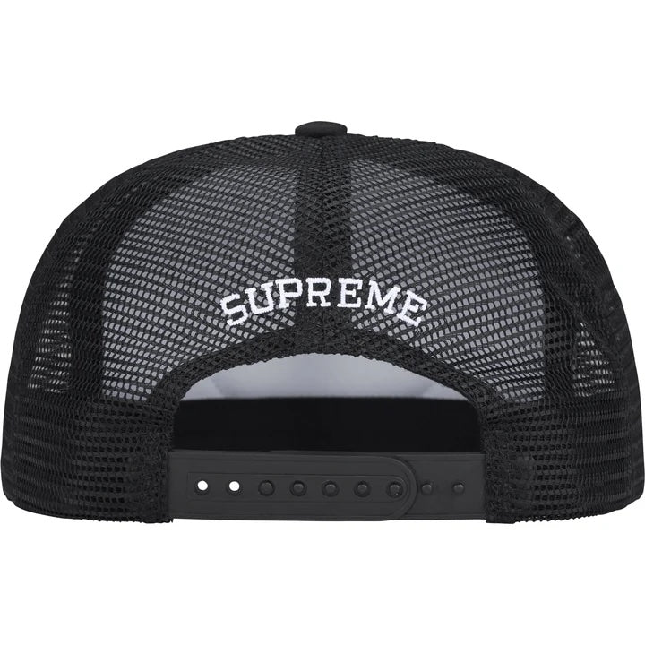 Supreme Authorized Mesh Back 5-Panel Black