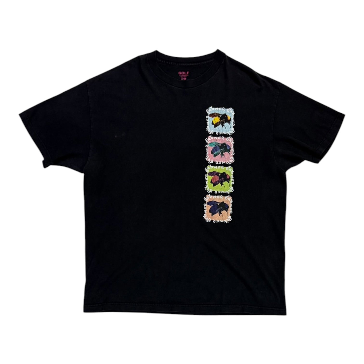 Golf Wang Flower Boy Tee Black