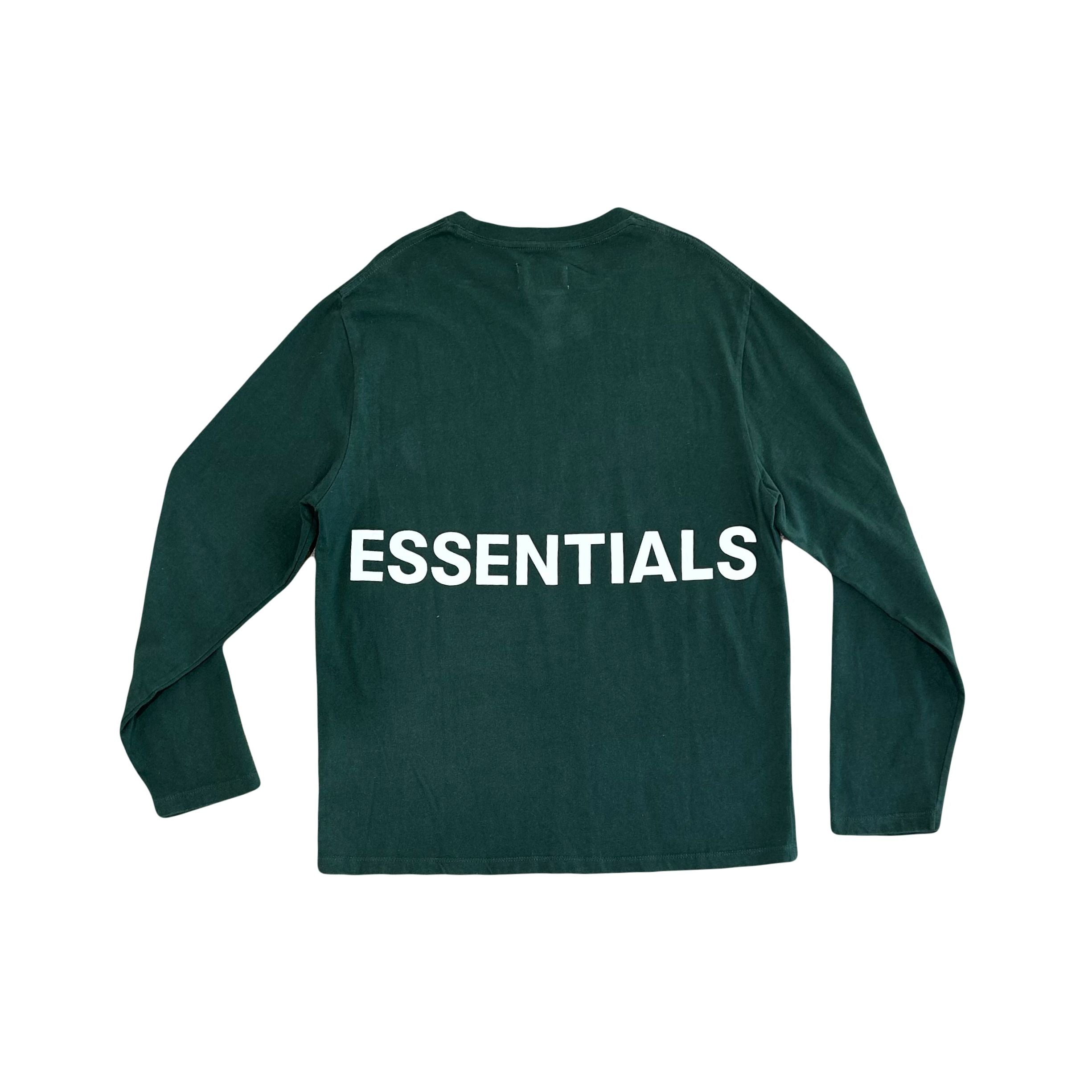 Fear of God Essentials LS Dark Green
