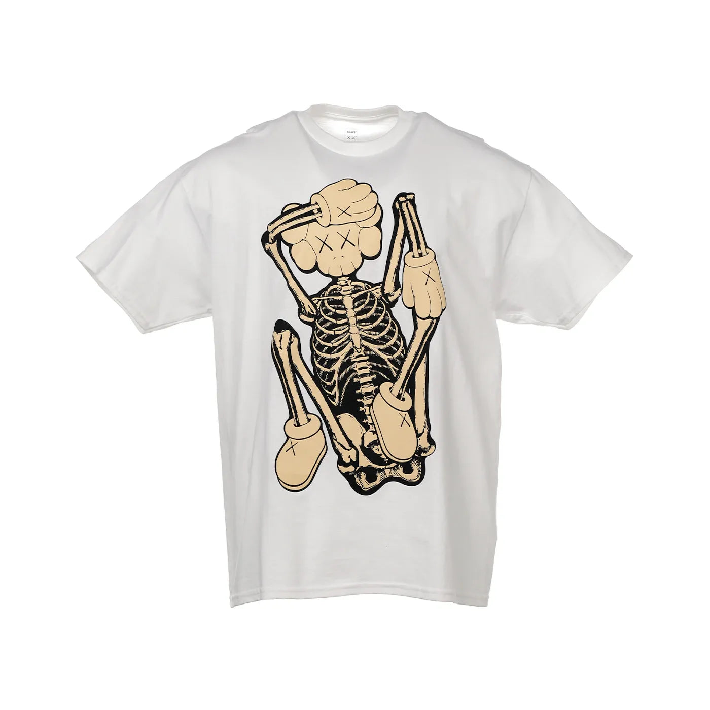 KAWS SKELETON NEW FICTION T-shirt Bone