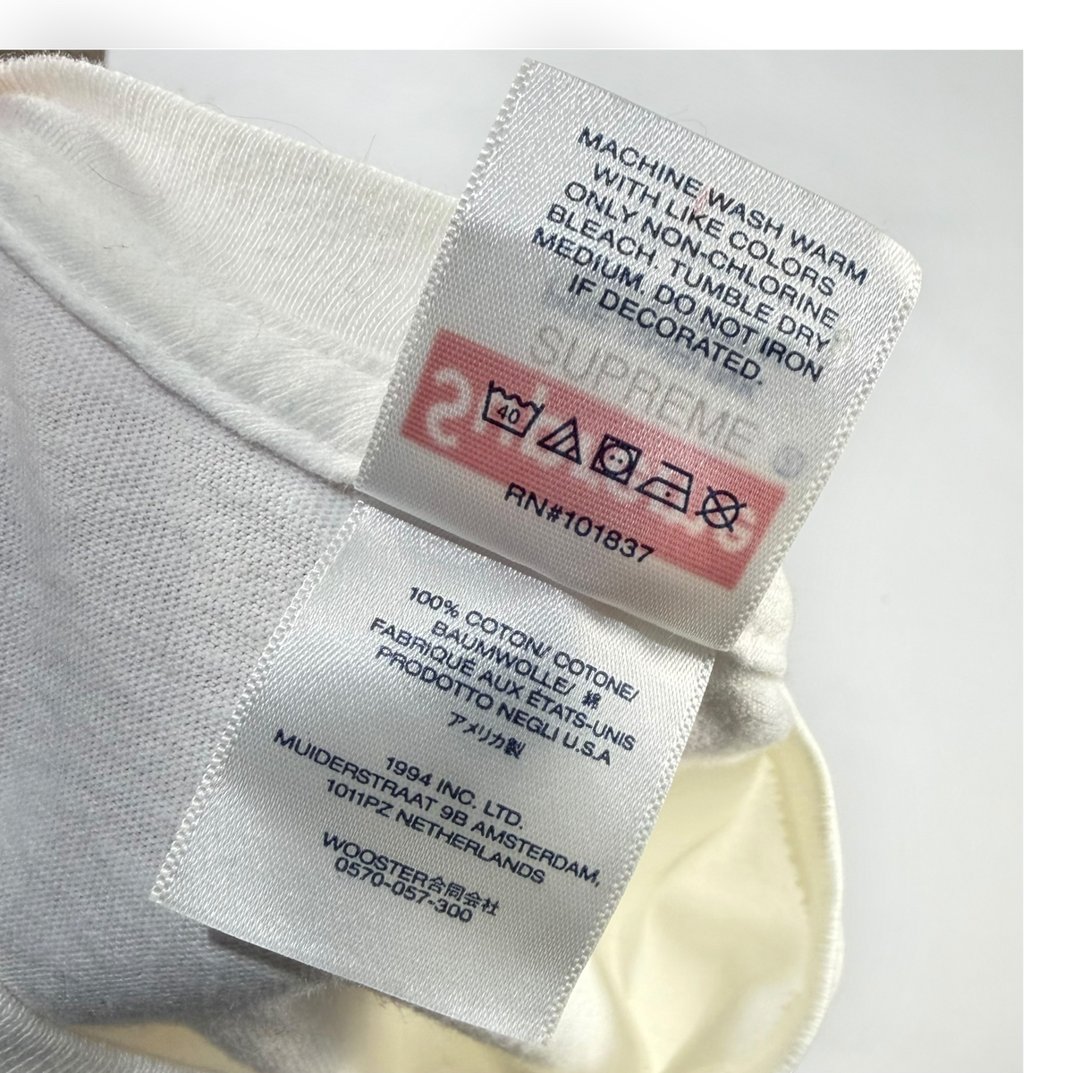 Supreme André 3000 Tee White