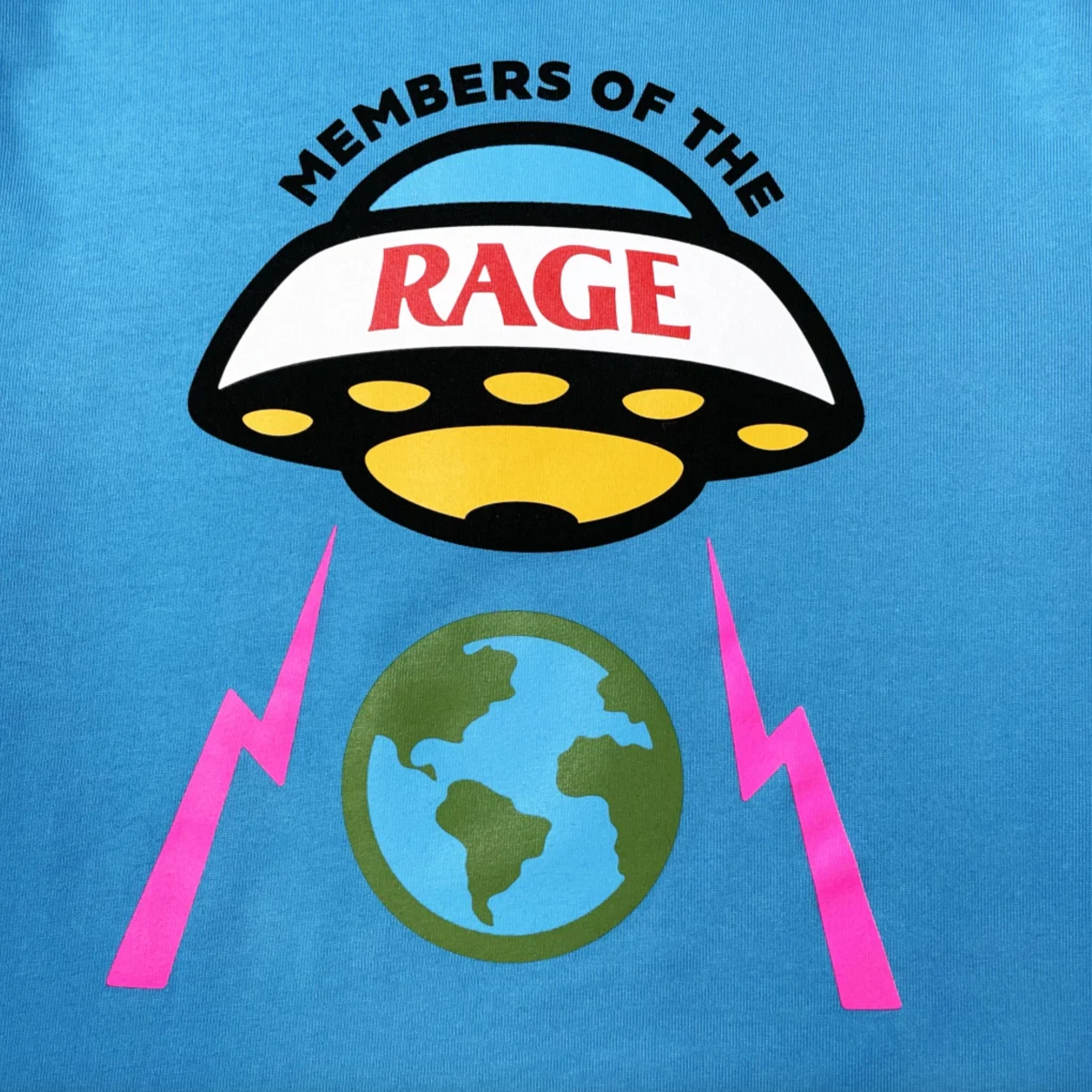Members of The Rage Logo Long Sleeve Turquoise