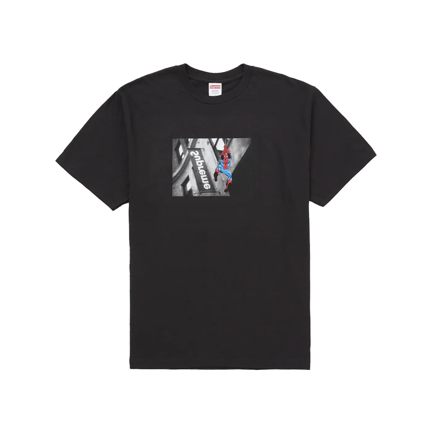 Supreme Spider-Man Tee Black