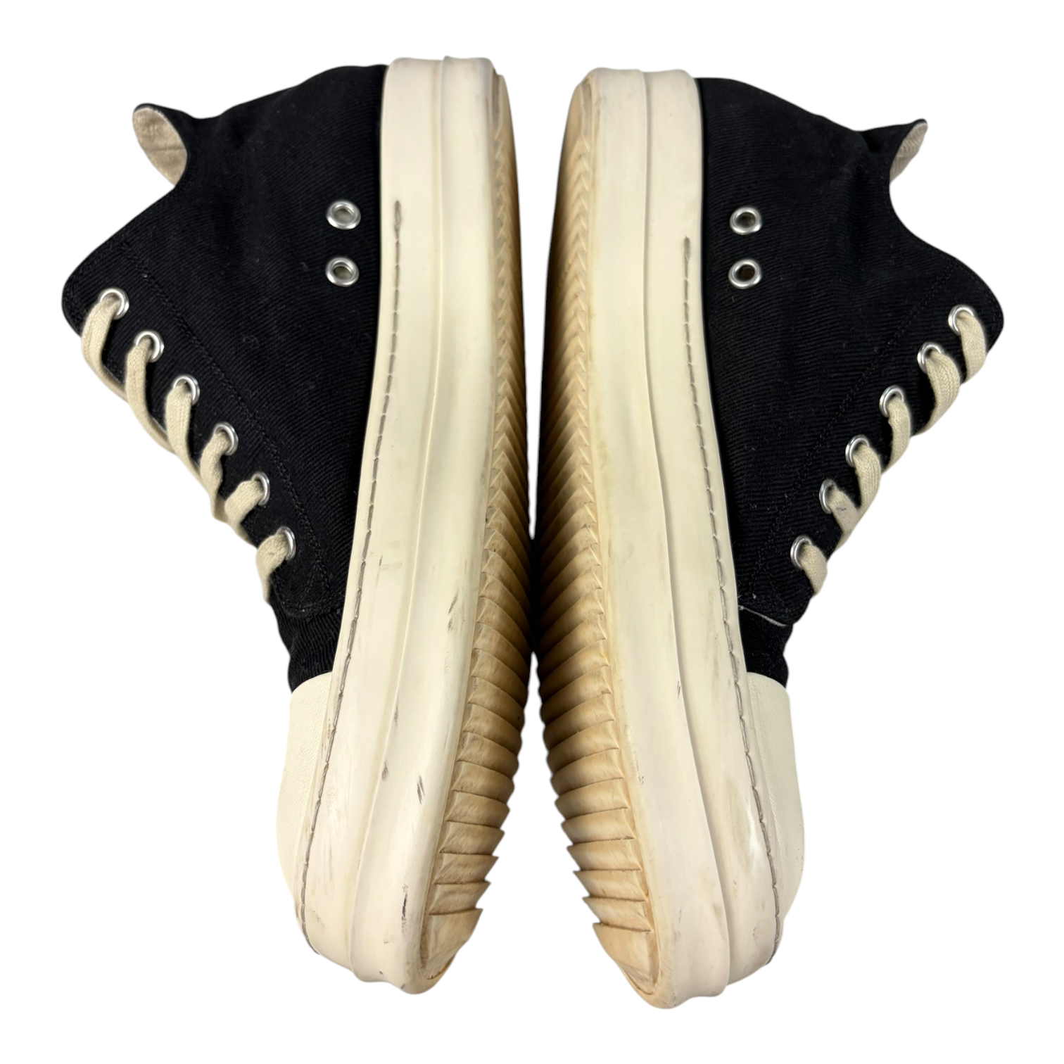 Rick Owens DRKSHDW Lido Low Sneaks Black Milk
