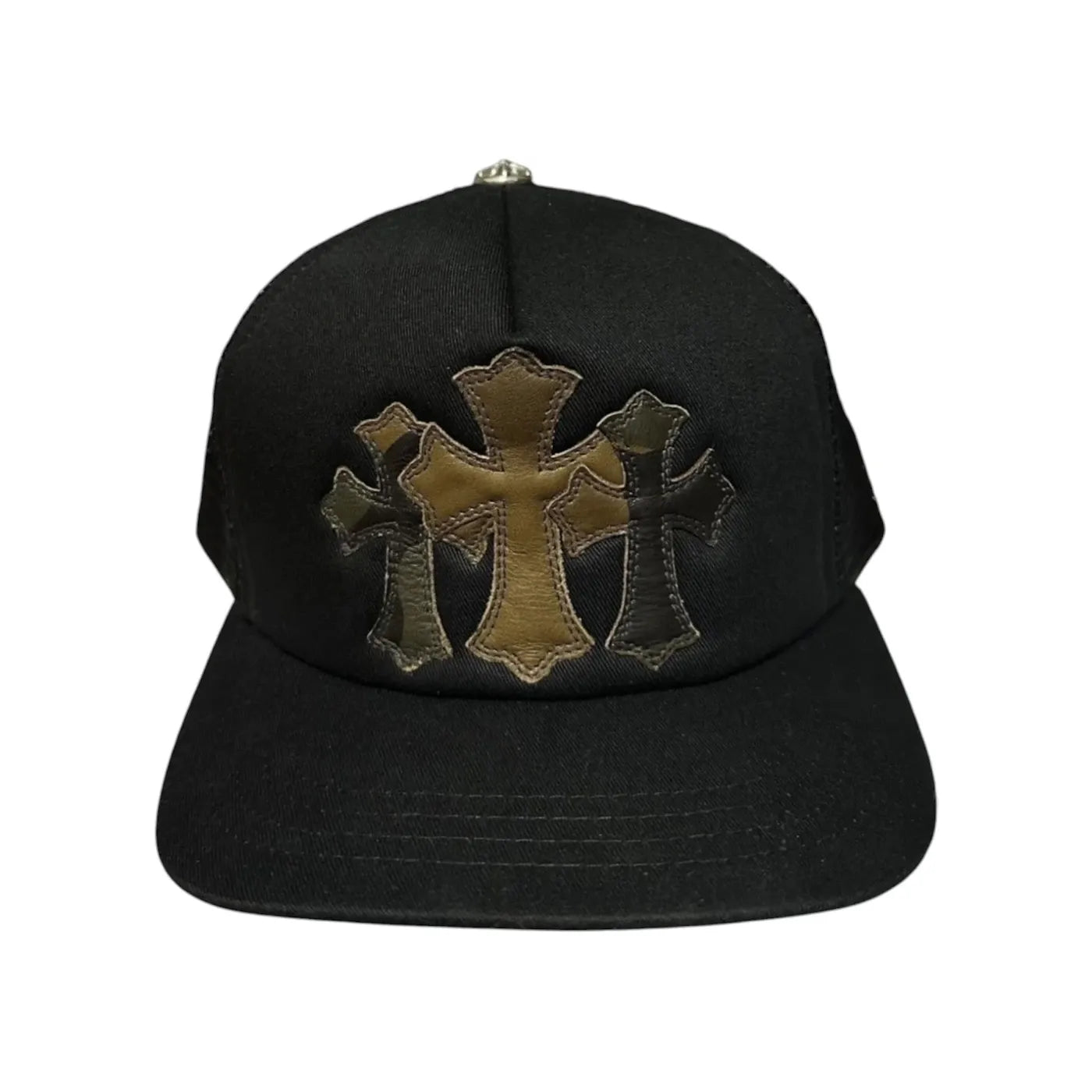 Chrome Hearts Cemetery Trucker Hat Camo/Black