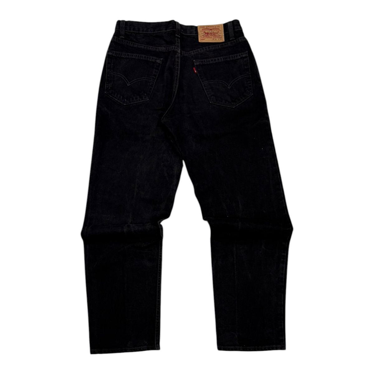 1999 Levi's 550 Denim Jeans Black