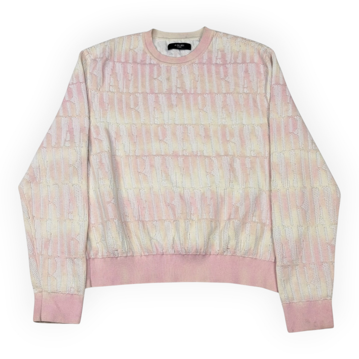 Amiri Repeat Sweater Pink