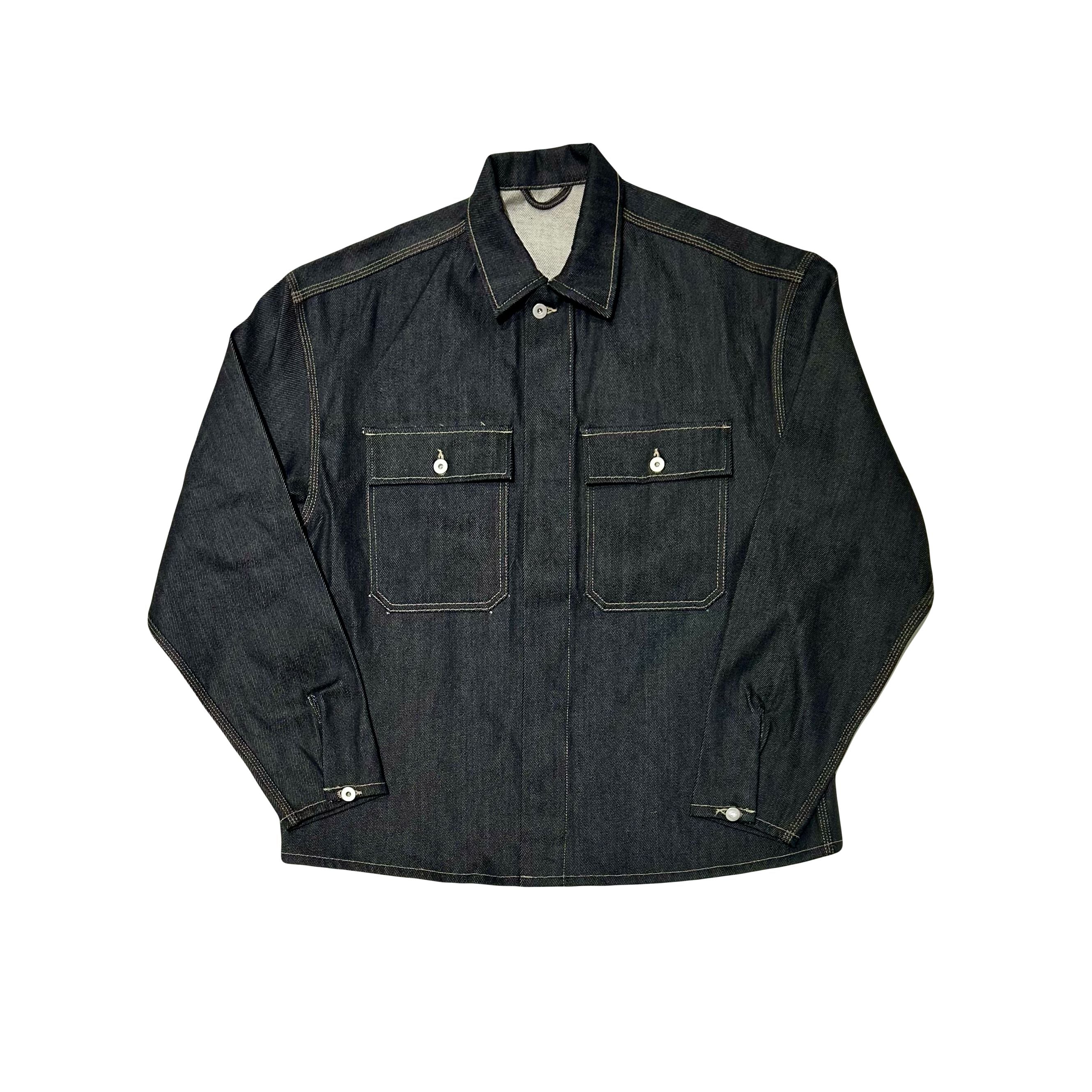 Yeezy Season 6 Raw Denim Jacket Sample