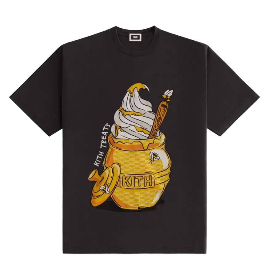 Kith Treats Honey Pot Vintage Tee Black