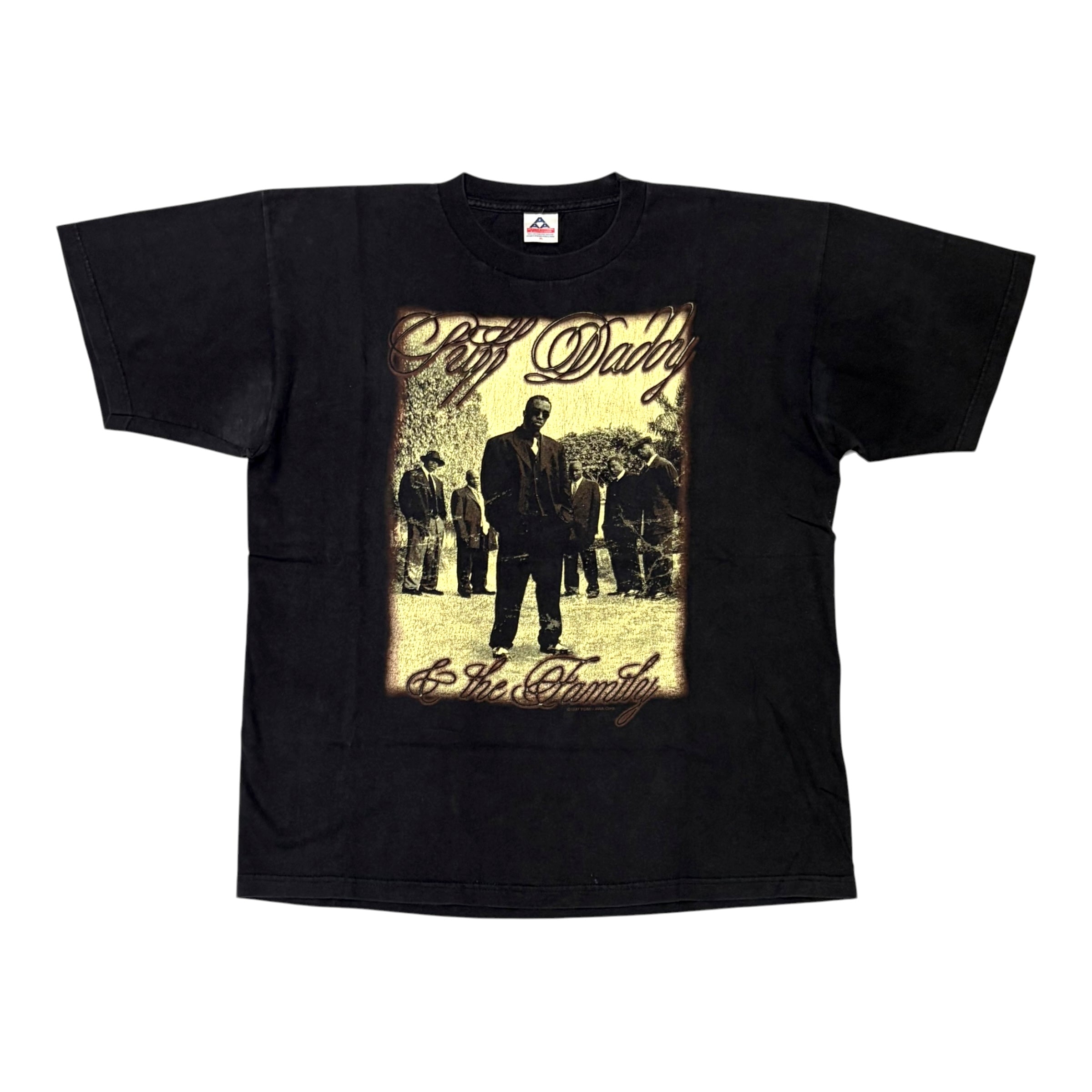 1997 Puff Daddy & The Family No Way Out Tee Black