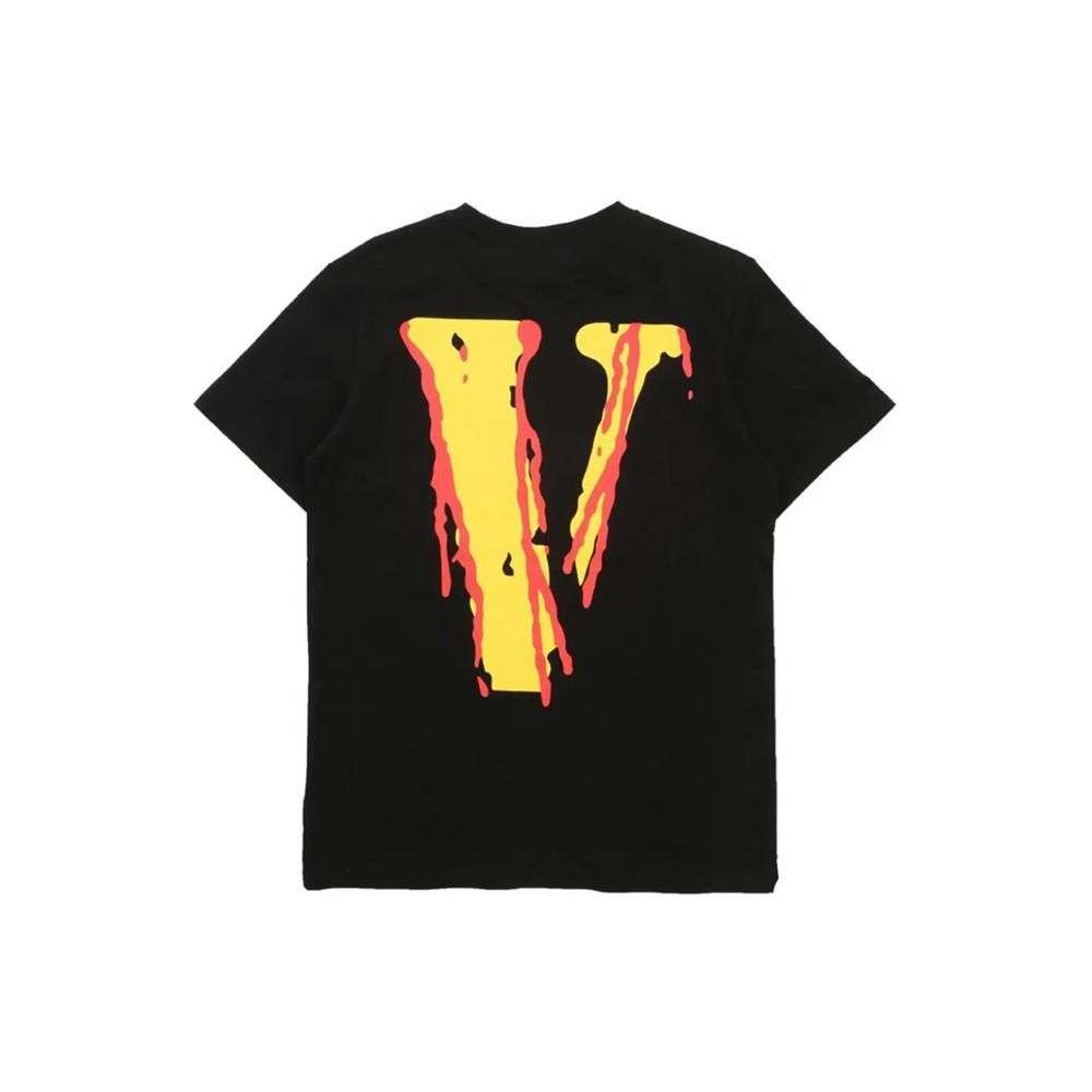 Vlone Die Lit Smiley T-shirt Black