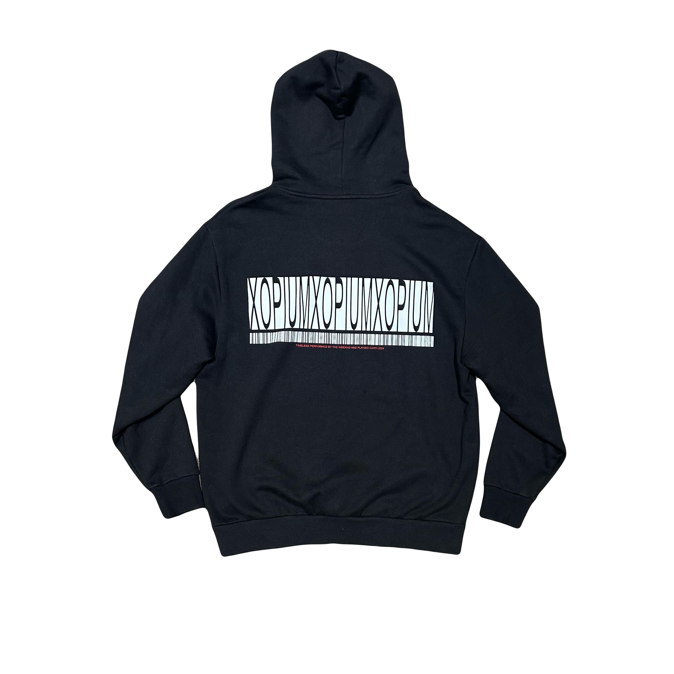 Opium x The Weeknd Hurry Up Tomorrow Hoodie Black