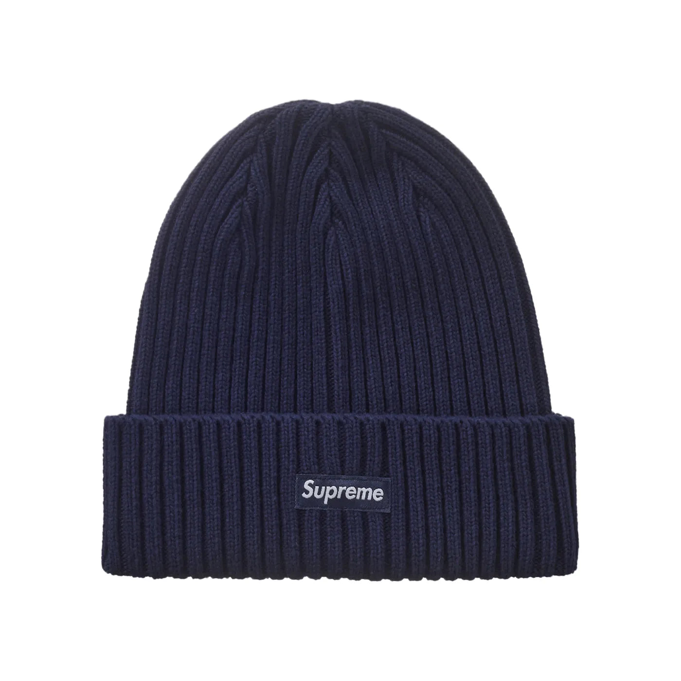 Supreme Overdyed Beanie (SS26) Navy