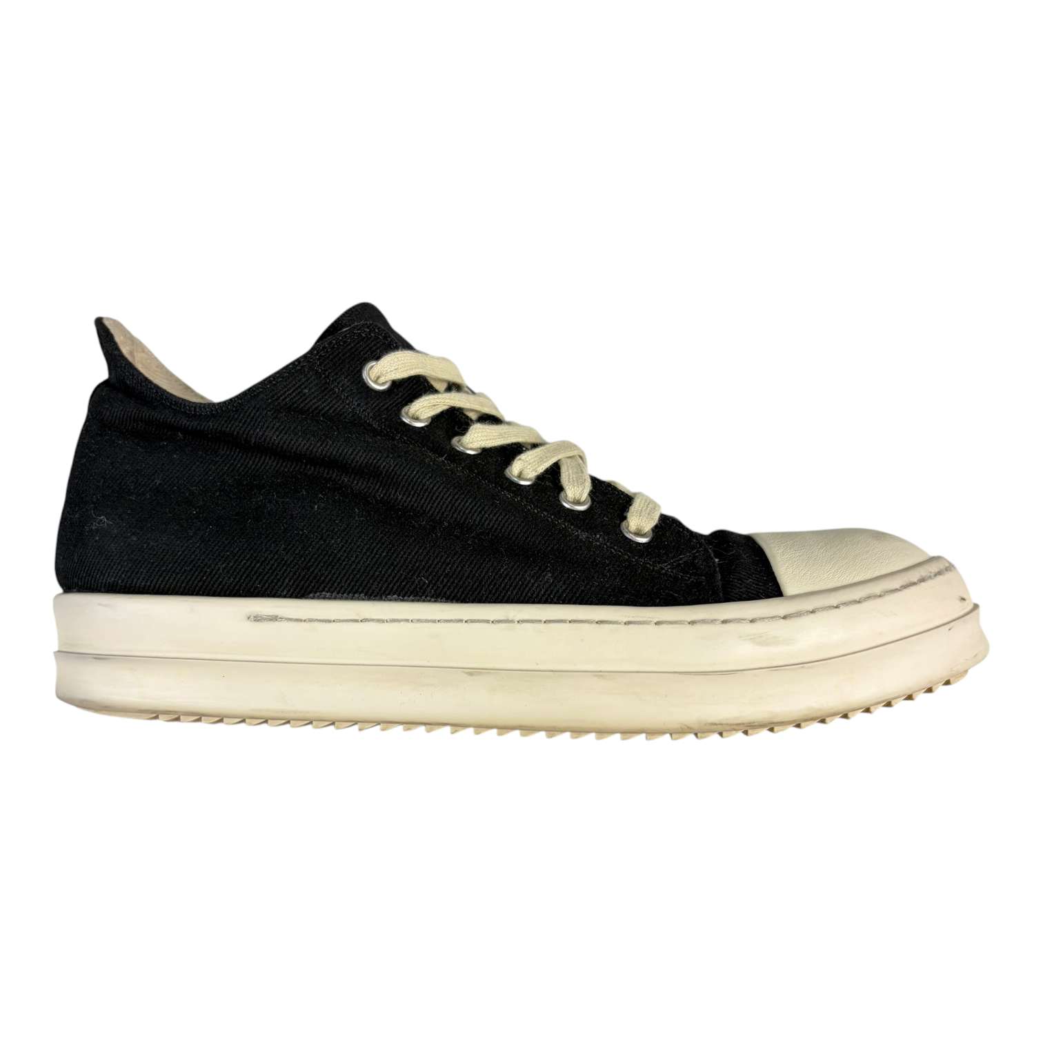 Rick Owens DRKSHDW Lido Low Sneaks Black Milk