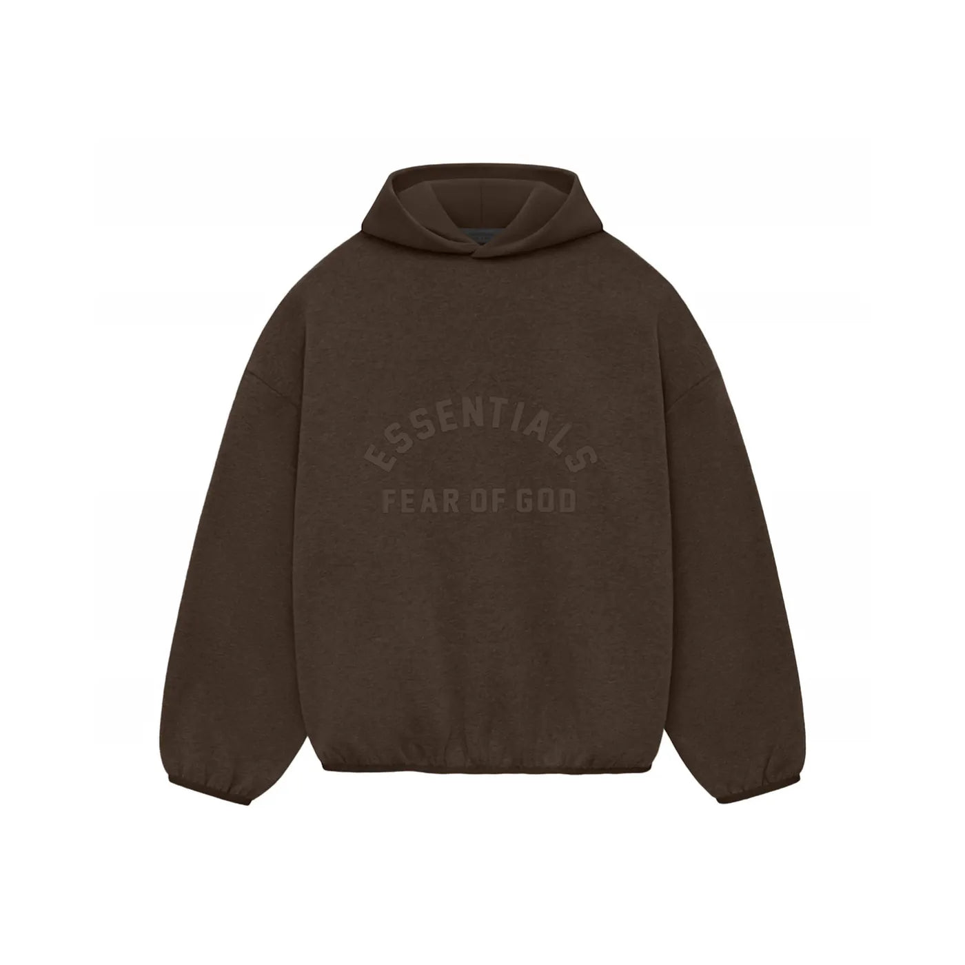 Fear of God Essentials Core Collection Nylon Fleece Hoodie Heather Wood/Wood