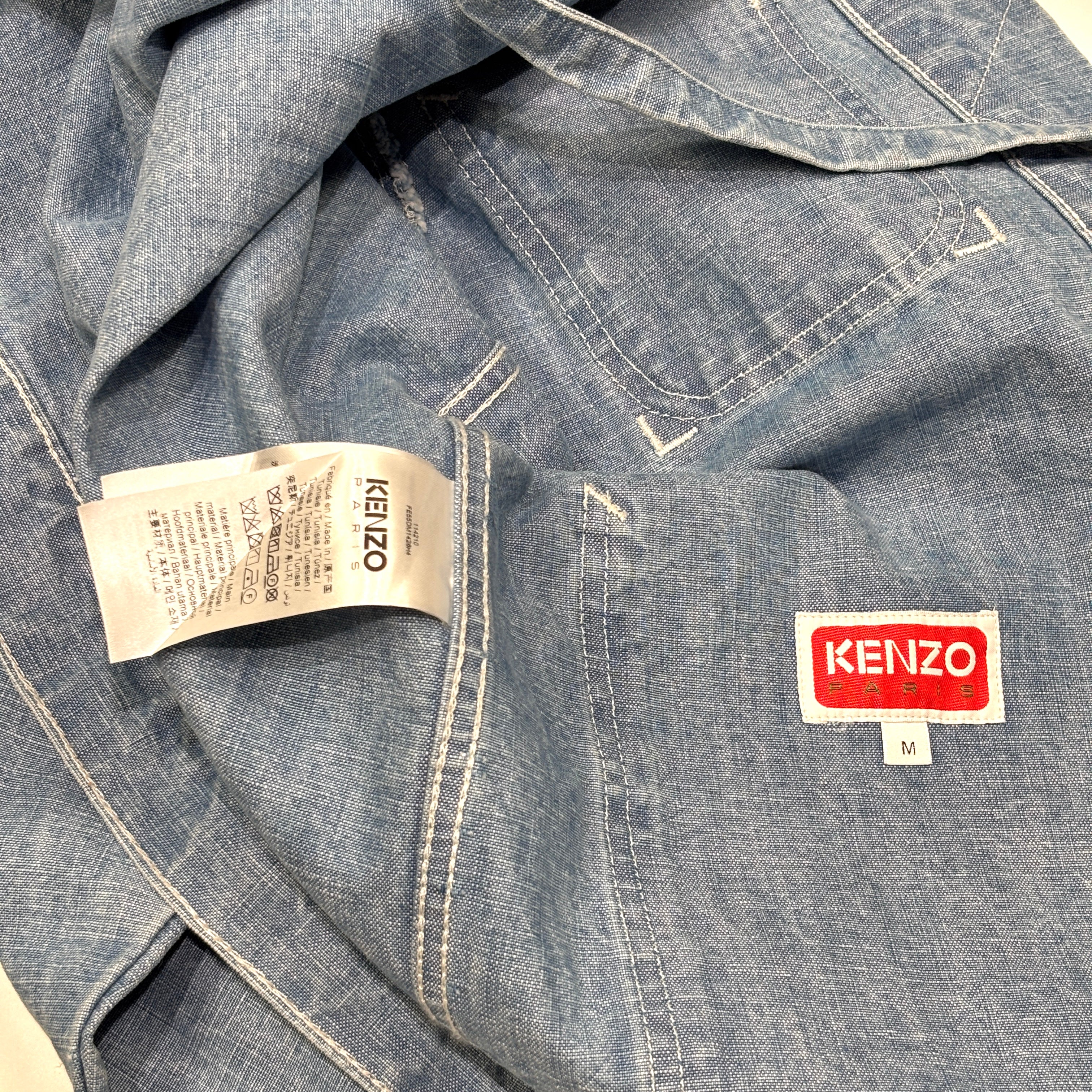 Kenzo x Verdy Logo Embroidered Belted Kimono Jacket
