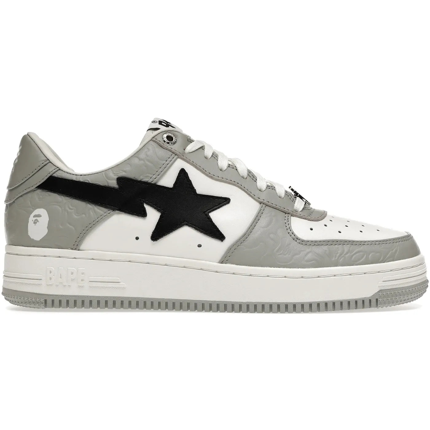 A Bathing Ape Bape Sta Low Grey Black