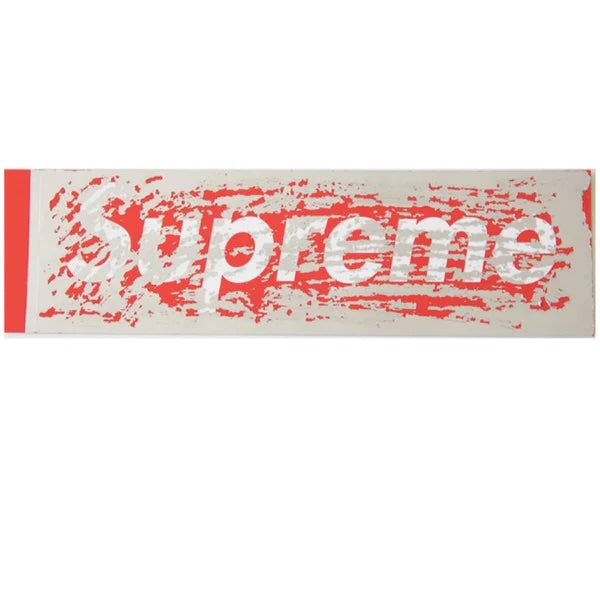 Supreme Scratch Off Box logo Sticker