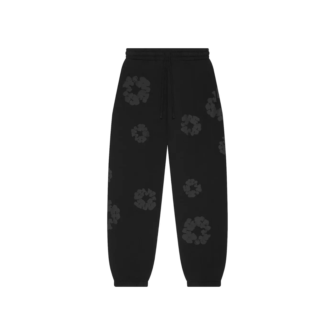 Denim Tears Mono Wreath Sweatpants Black