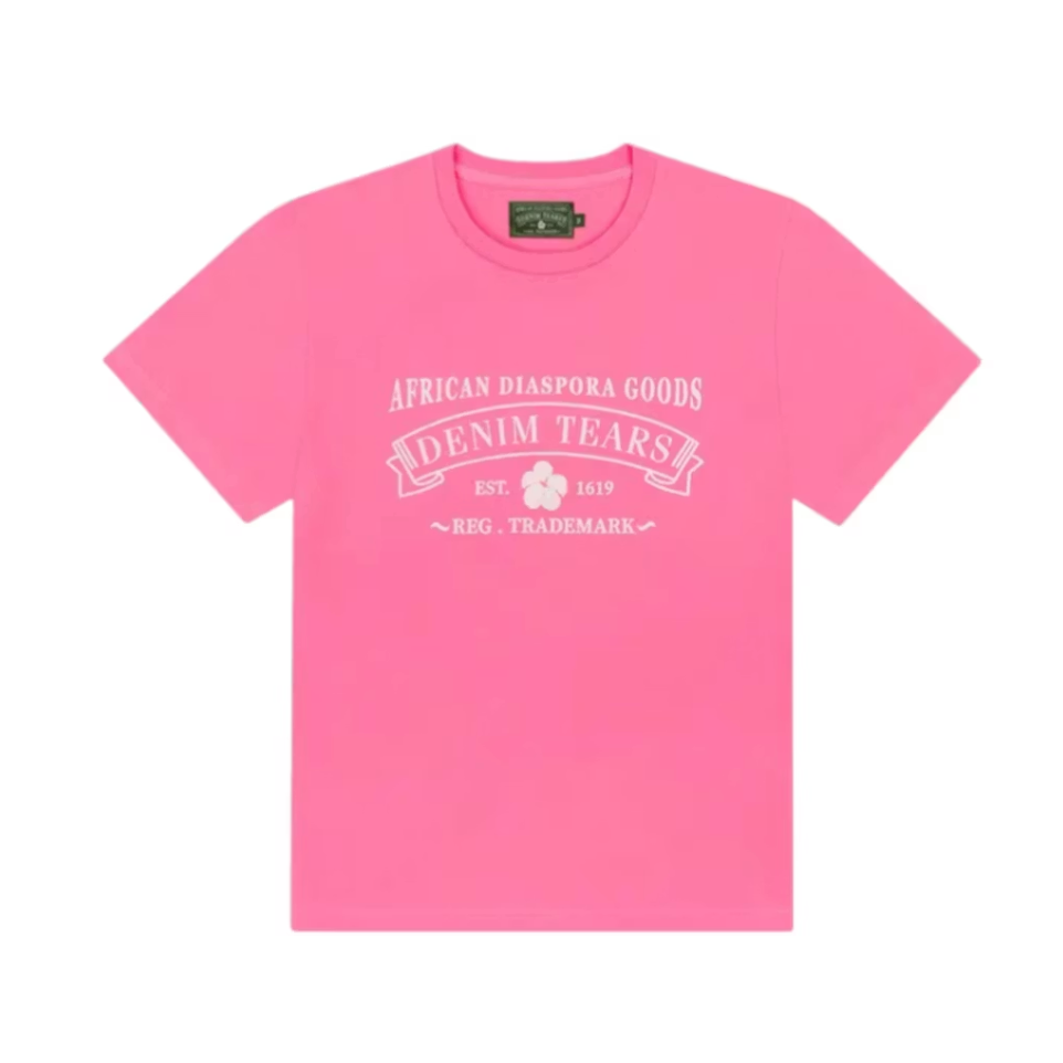 Denim Tears ADG T-Shirt Pink