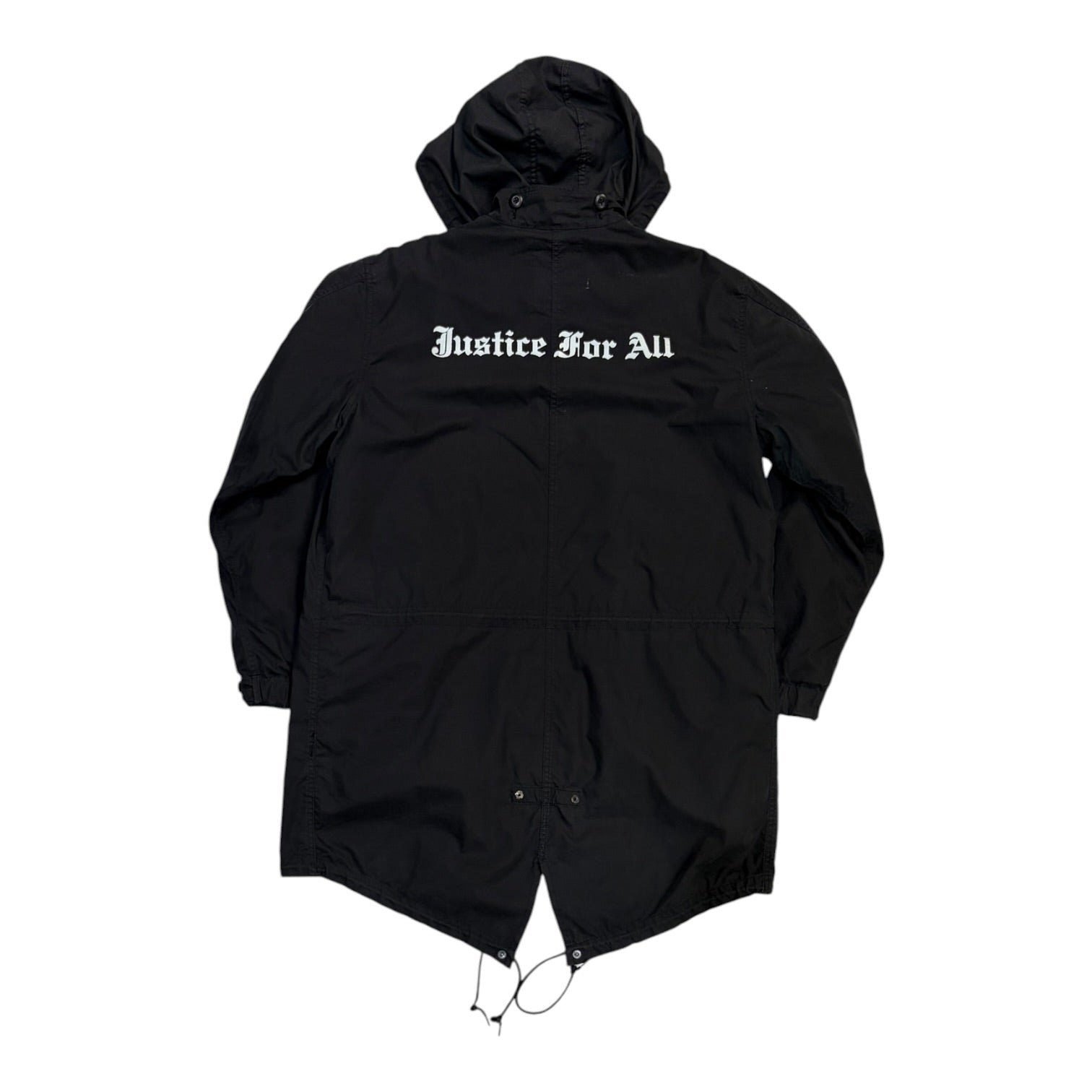 Supreme Justice For All Fishtail Military Parka FW15