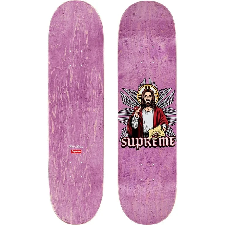 Supreme Blood and Body Skateboard Deck Purple