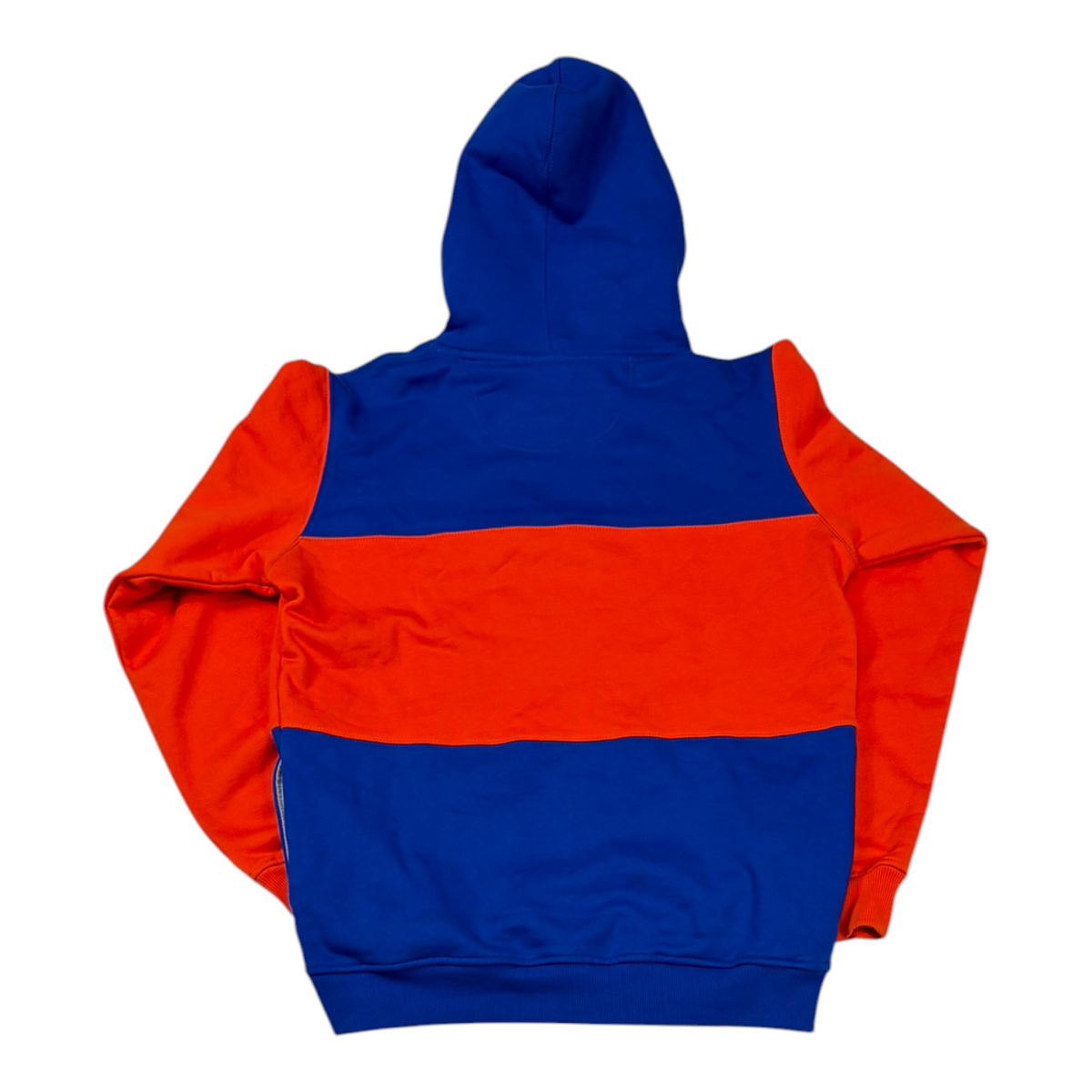 Supreme x Champion Striped Hooded Sweatshirt Blue/Orange