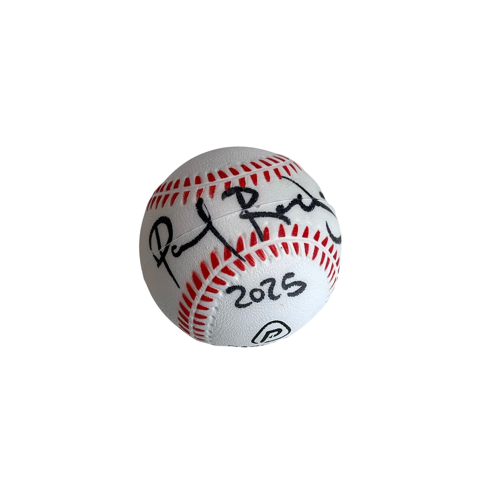 Paul Rodriguez Autographed Commericial Packgout Soft Baseball (1/1)