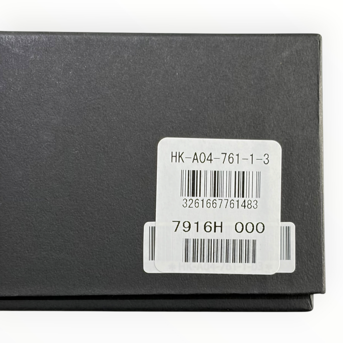 Yohji Yamamoto Scratch Horse Leather Zip Shoulder Pouch Black