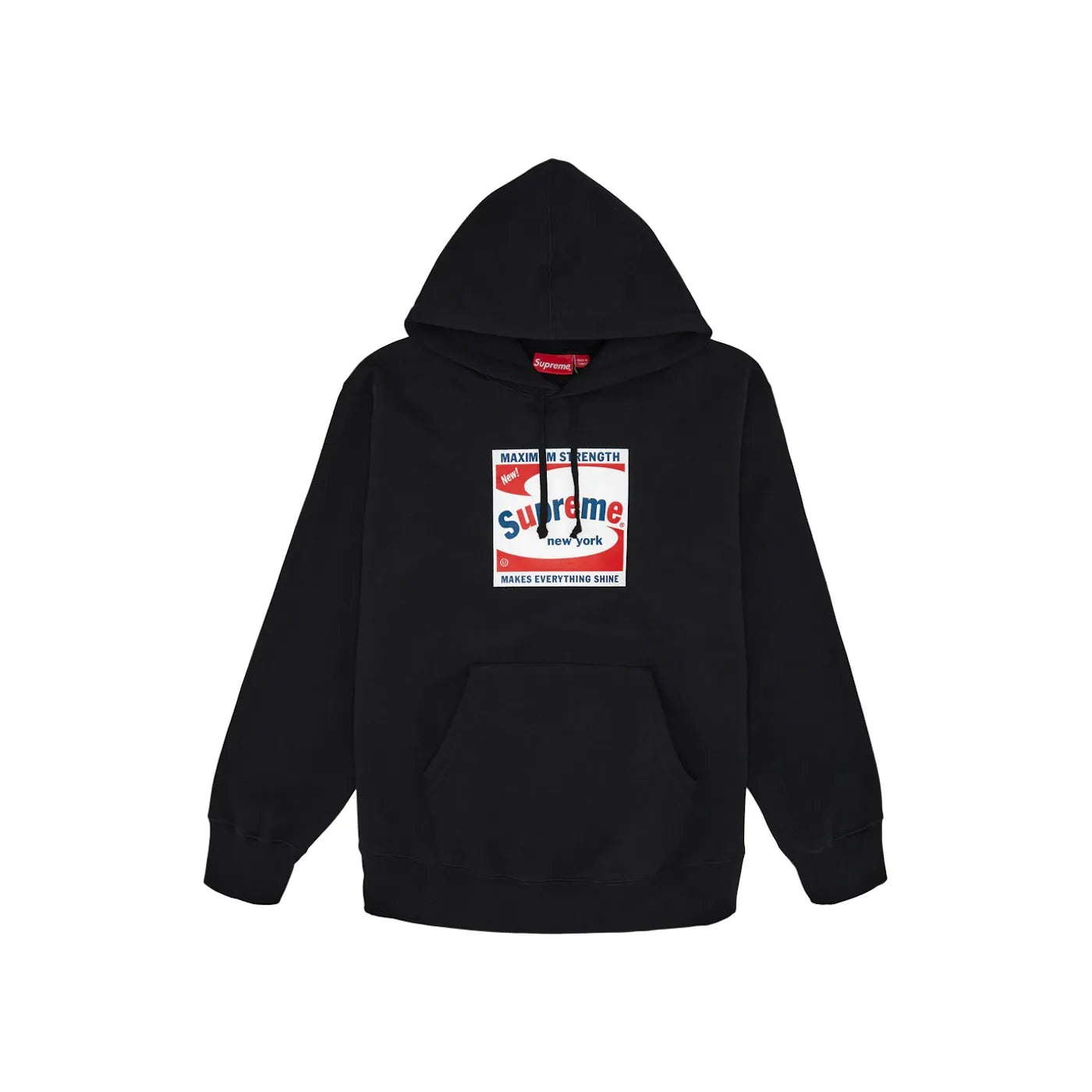 Supreme Shine Hooded Sweatshirt Black