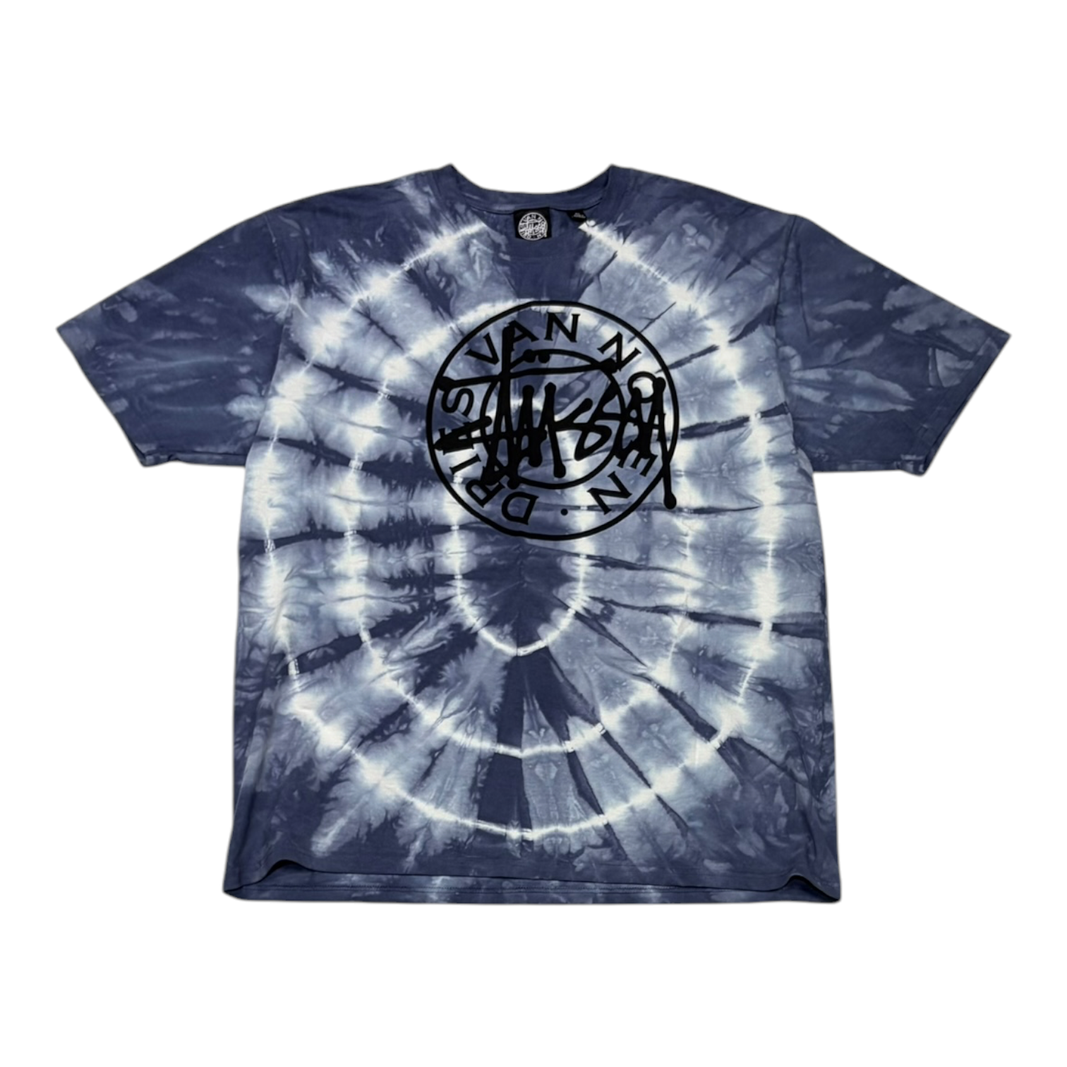 Stussy x Dries Van Noten Tie Dye Tee Blue