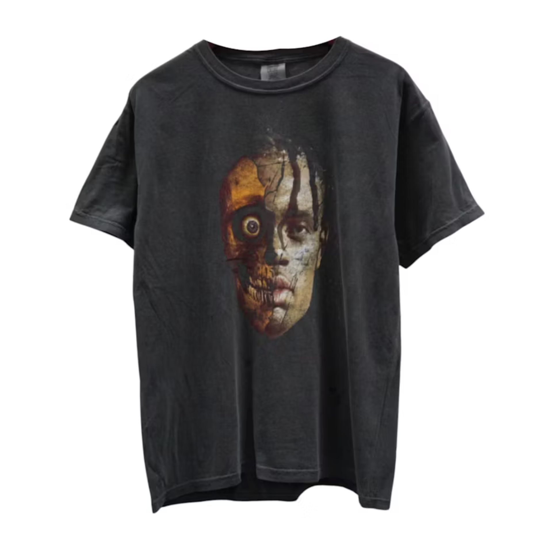 Travis Scott In Concert 2016 Graphic Tee Washed Black
