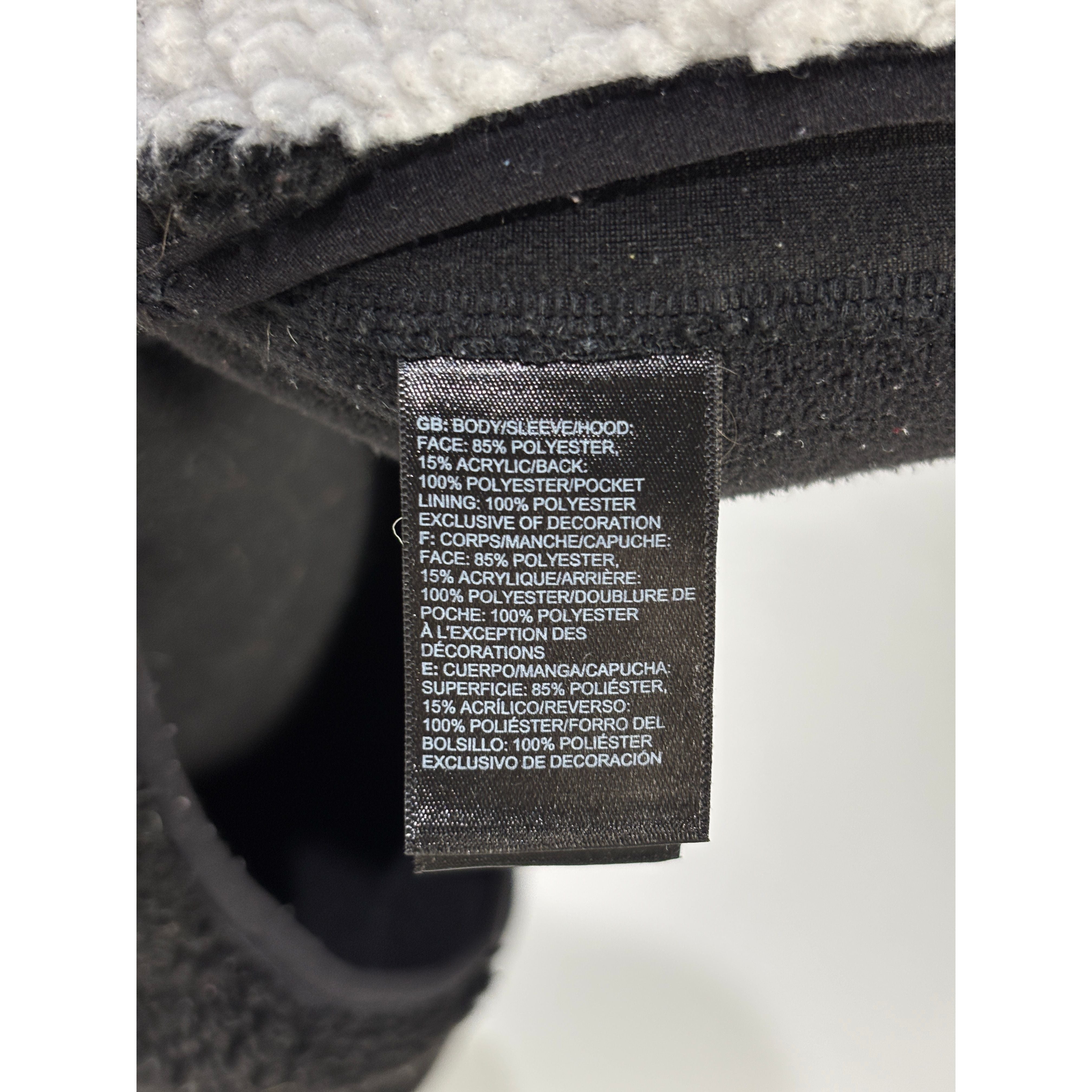 Supreme The North Face S Logo Fleece Jacket Black