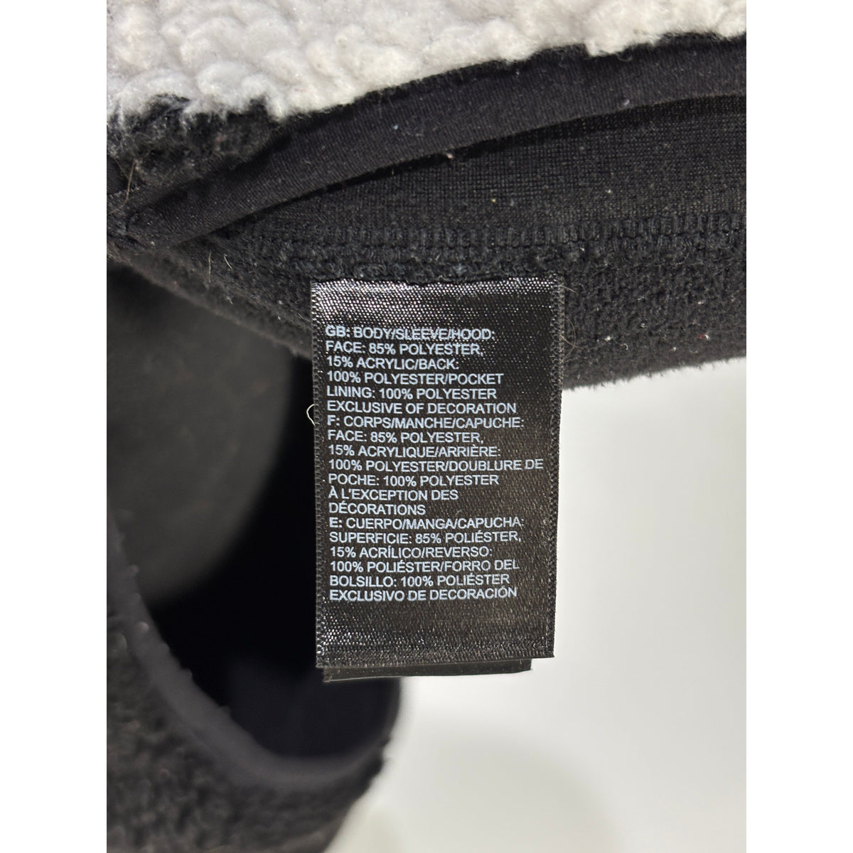 Supreme The North Face S Logo Fleece Jacket Black
