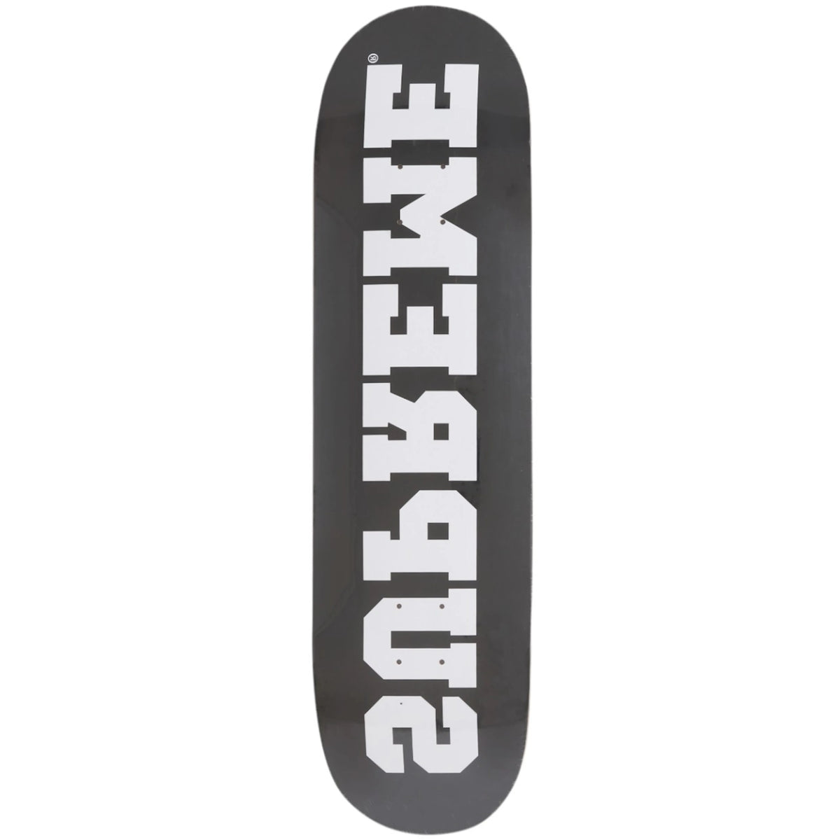 Supreme Reverse Skateboard Deck Black