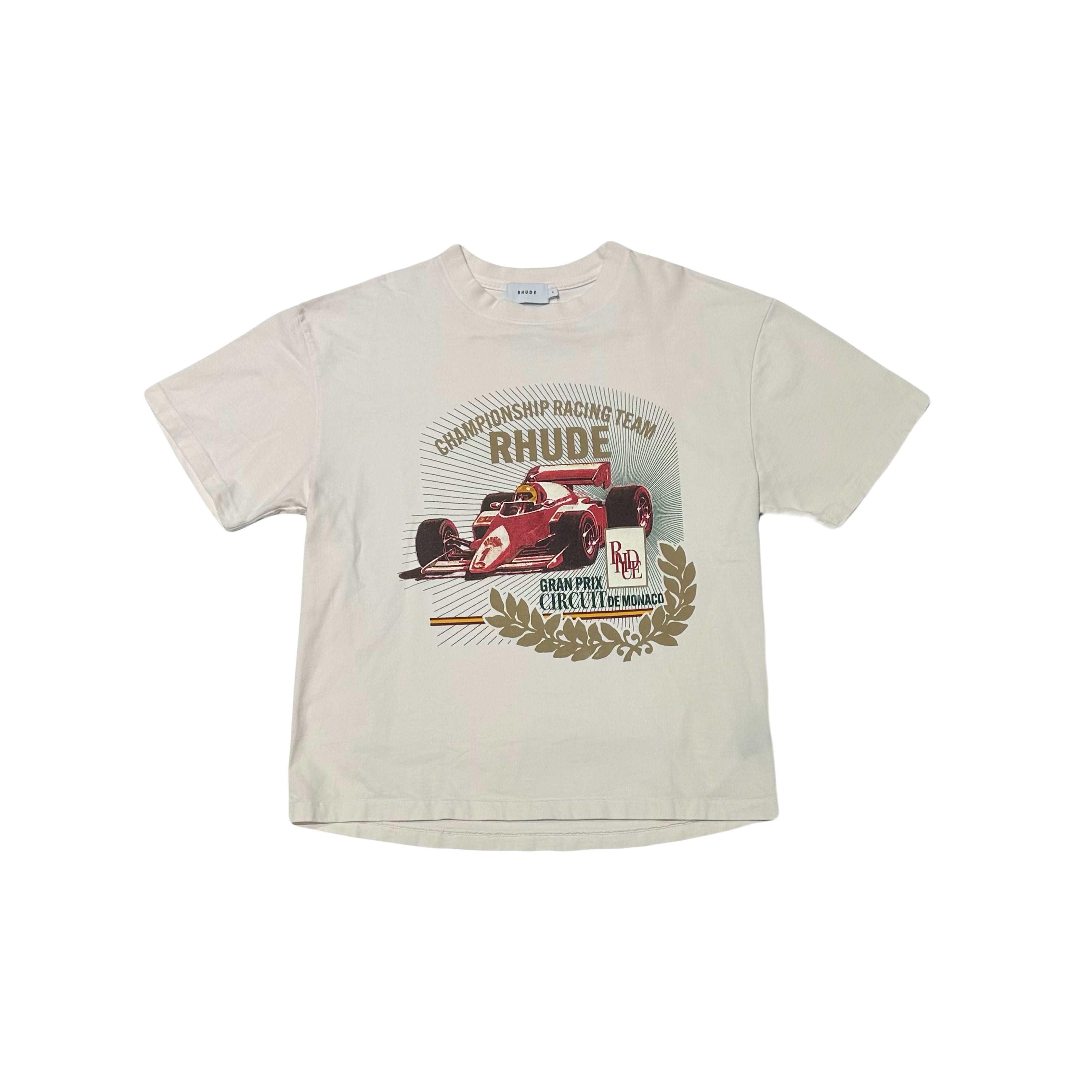 Rhude Podium Tee Vintage White