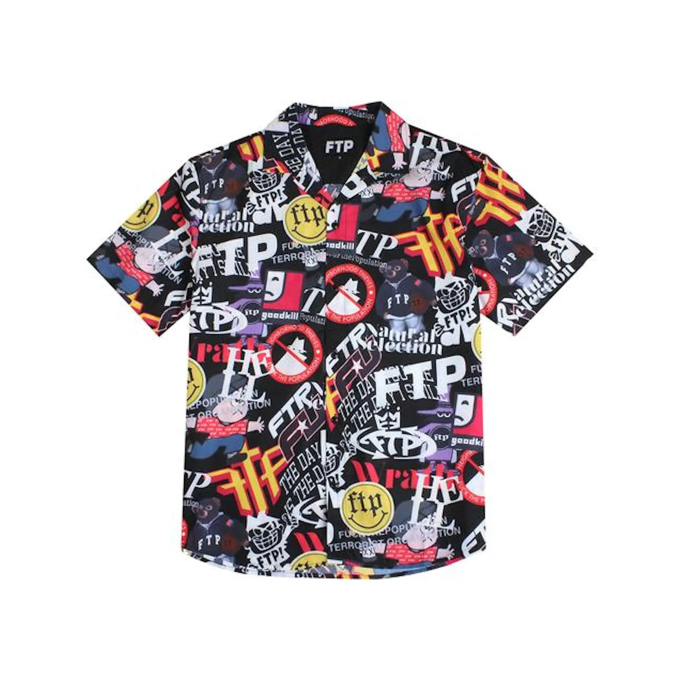 FTP Archive Button Up Black