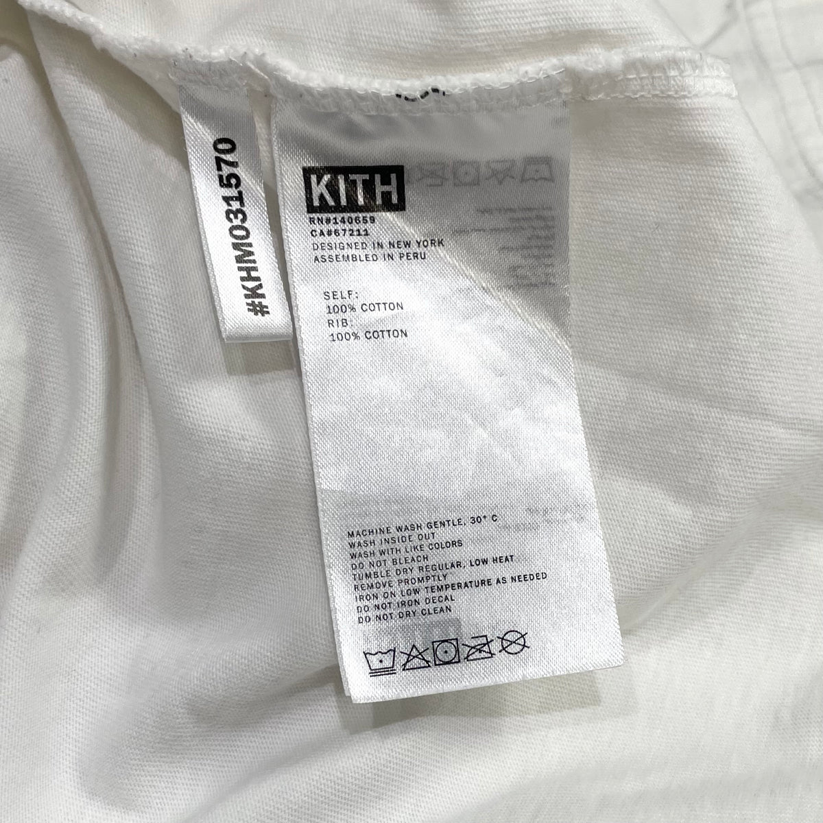 Kith x NFL Rams Vintage Tee White