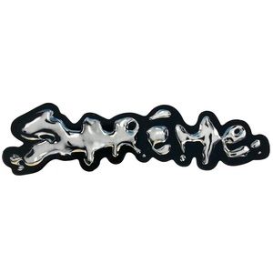 Supreme Liquid Sticker Black